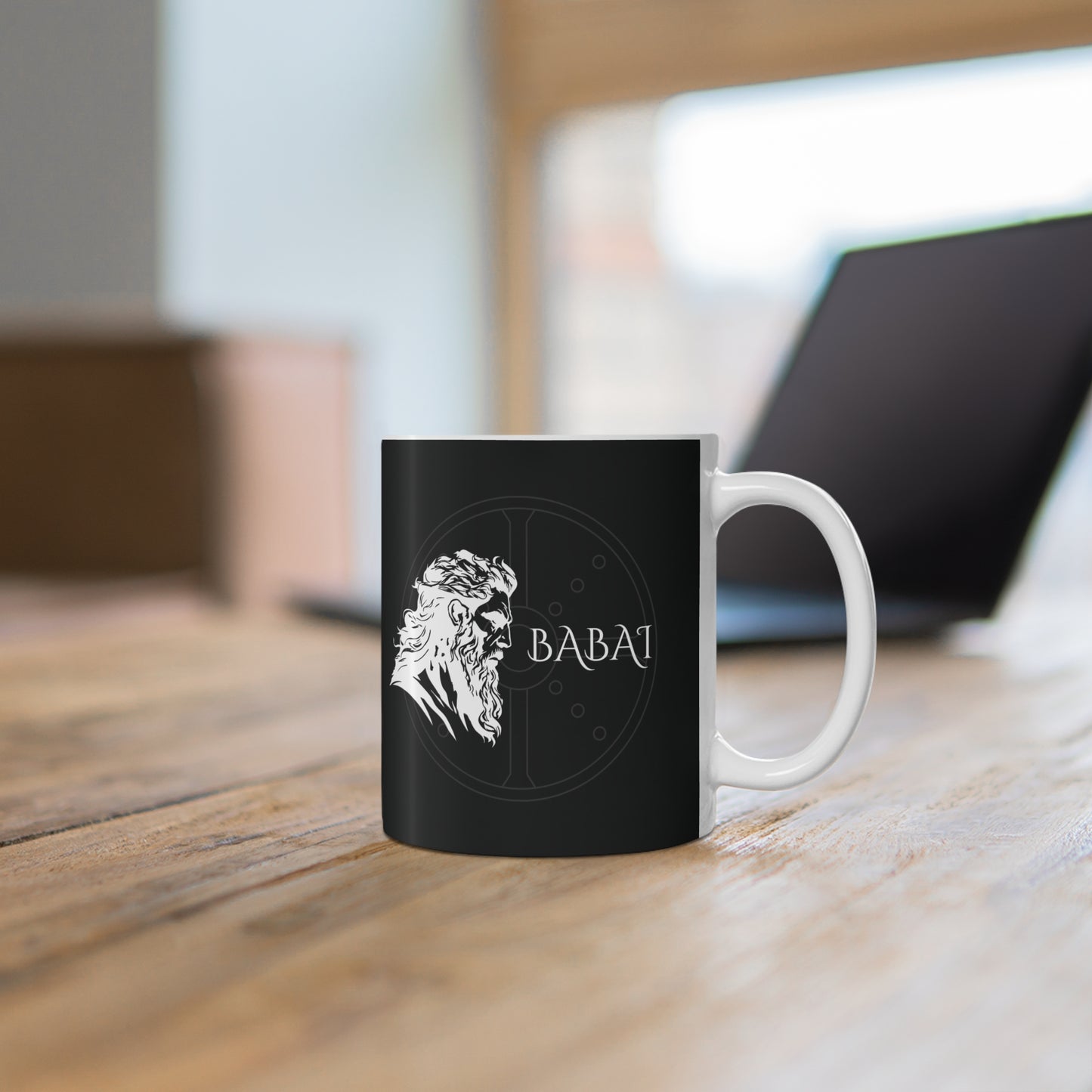 Babai, Ceramic Coffee Cup (black)