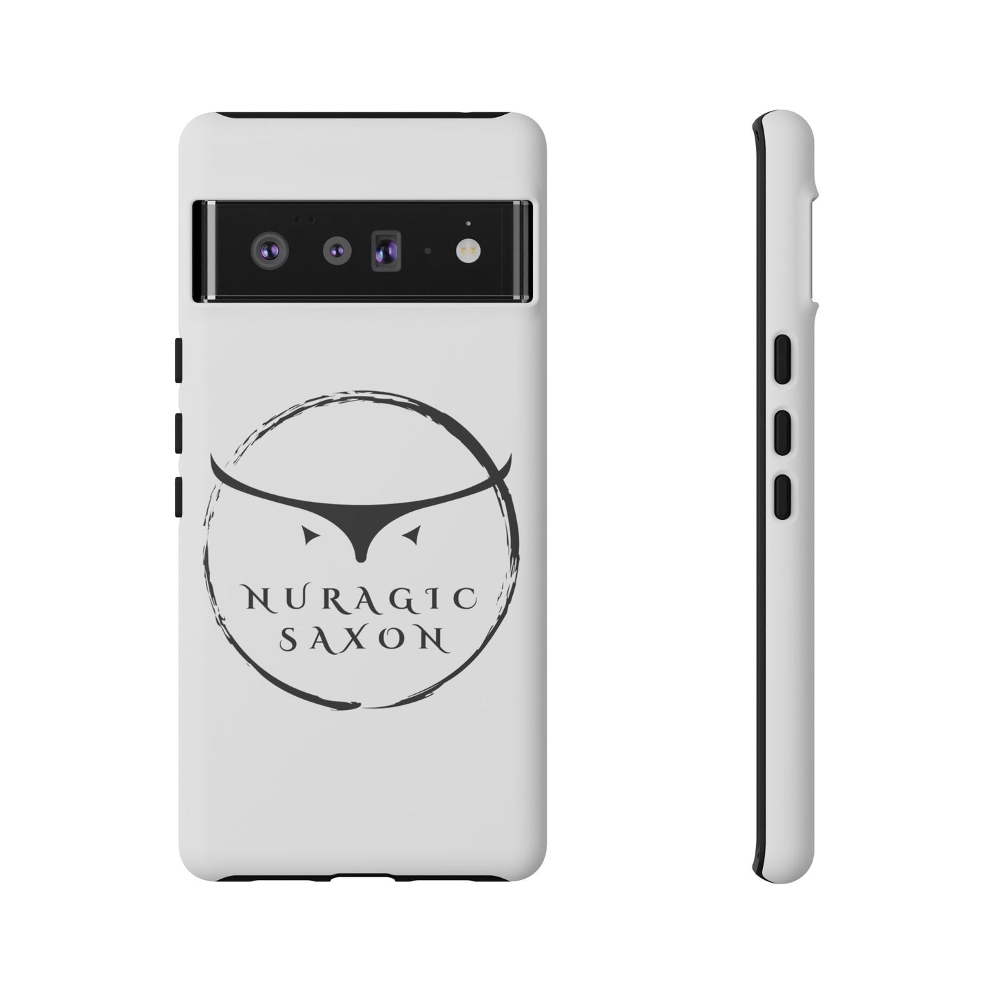 Nuragic Saxon, Tough Phone Cases (White)