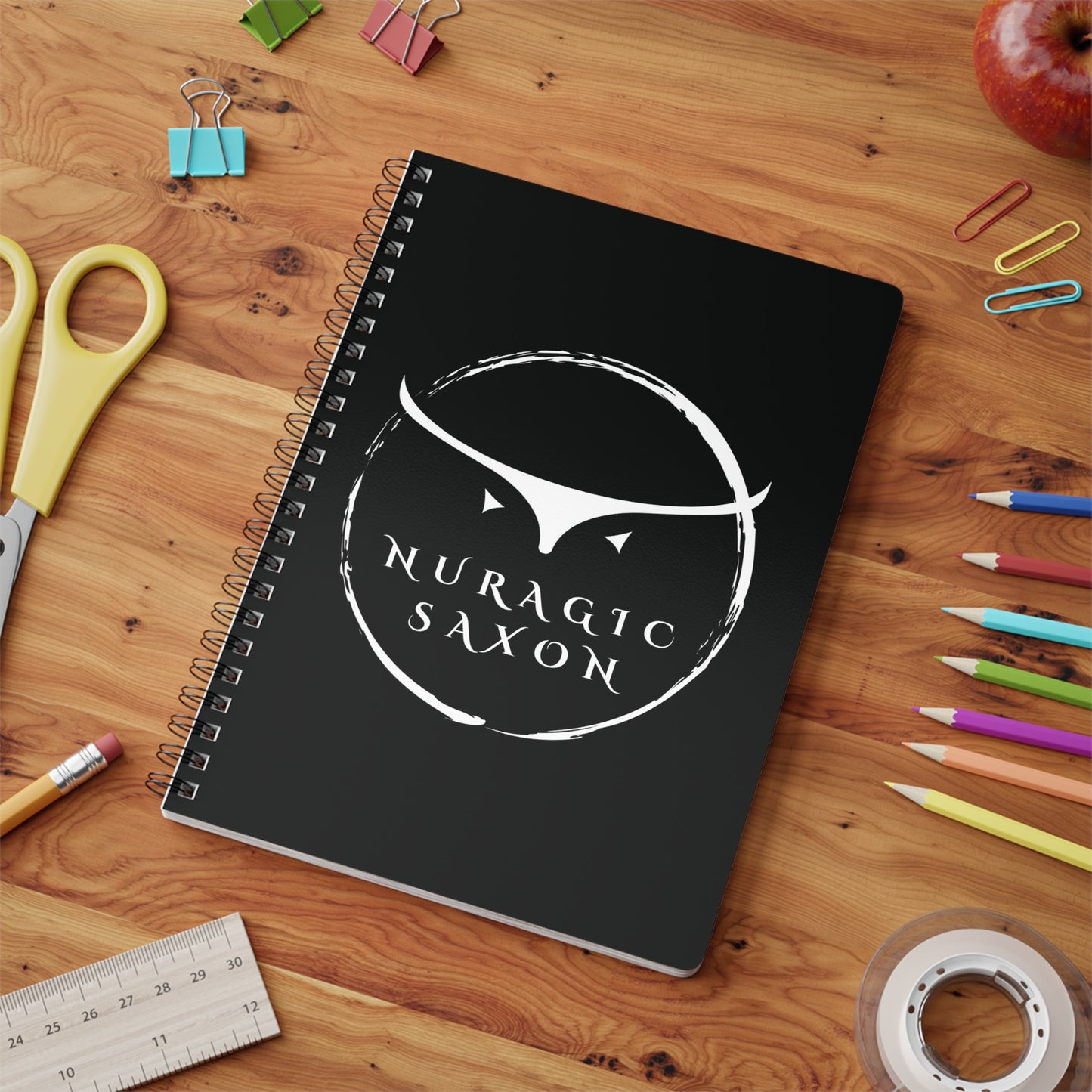 Nuragic Saxon, Softcover Notebook, A5
