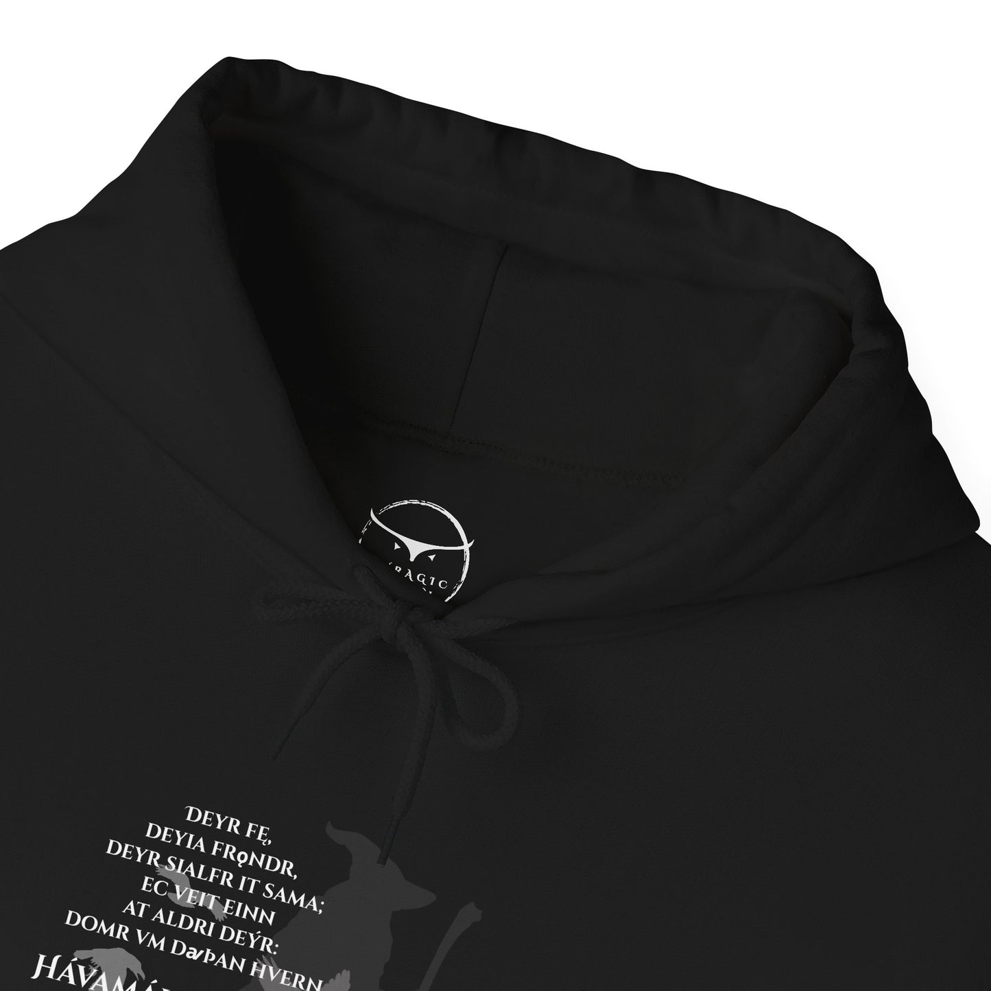 Hávamál - Stanza 77, Unisex Heavy Blend Hoodie