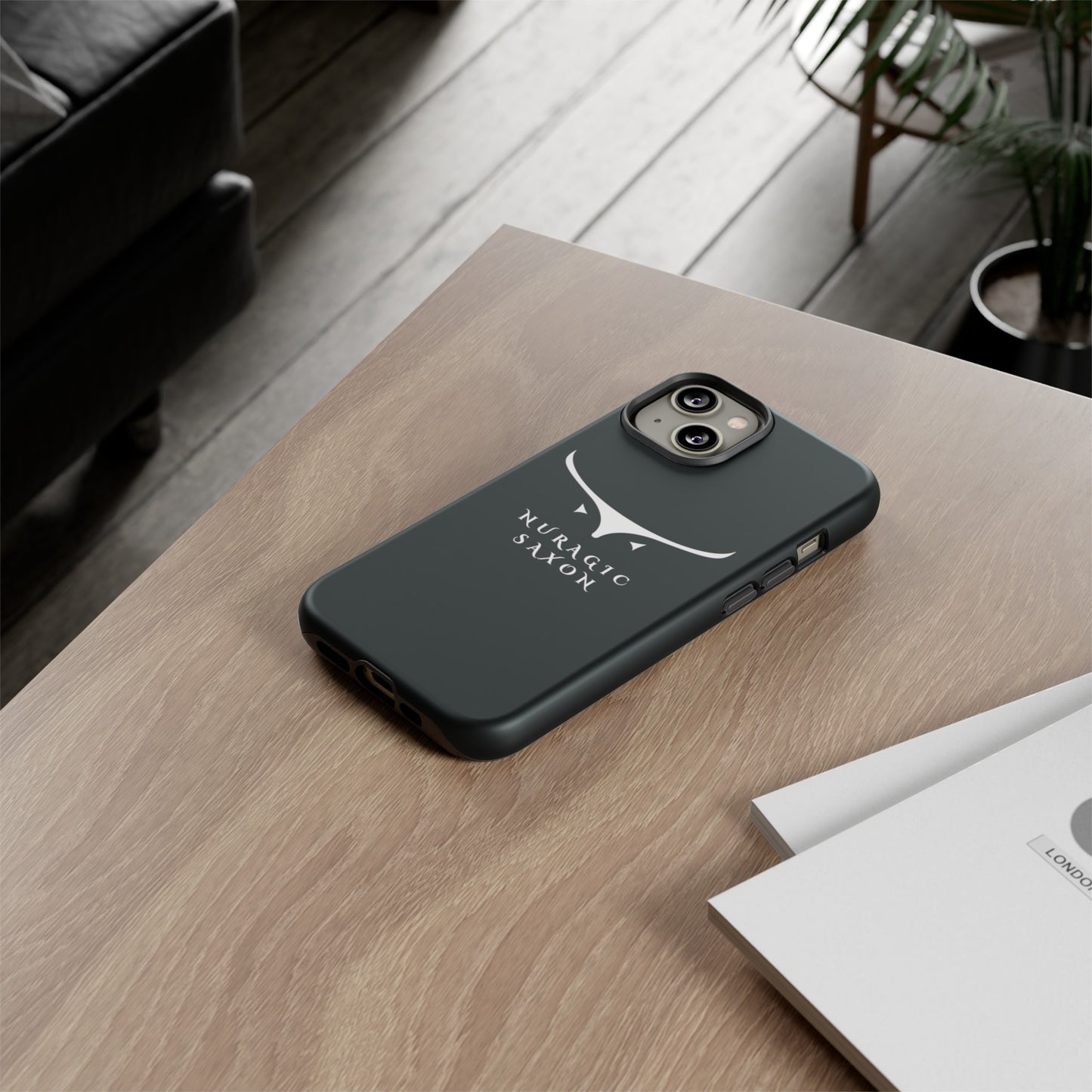 Nuragic Saxon, Tough Phone Cases (Black)