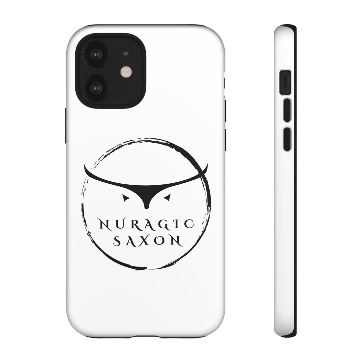 Nuragic Saxon, Tough Phone Cases (White)