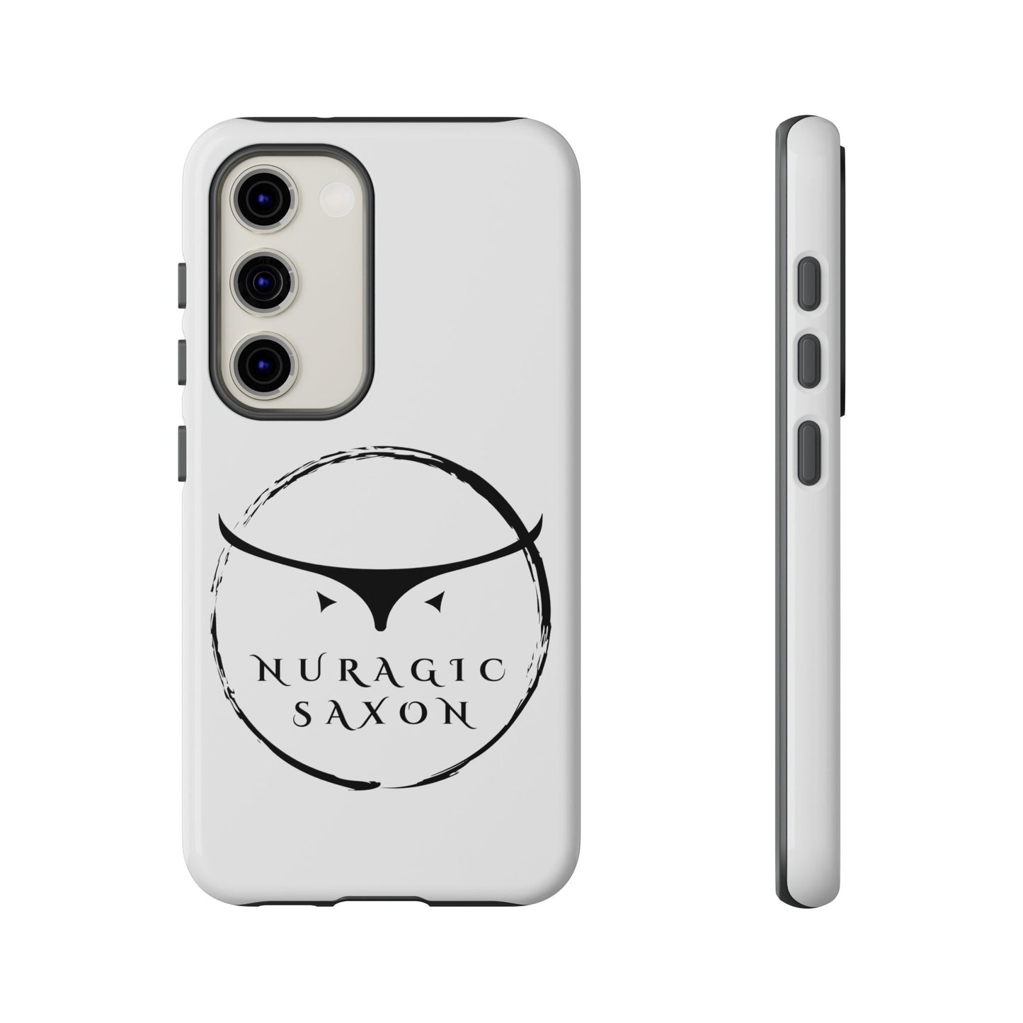 Nuragic Saxon, Tough Phone Cases (White)