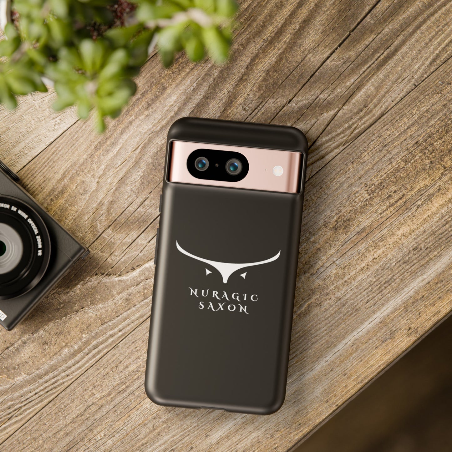 Nuragic Saxon, Tough Phone Cases (Black)