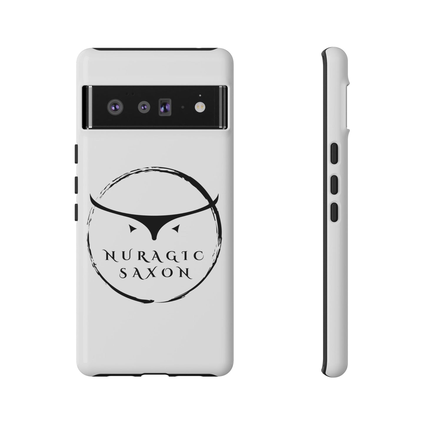 Nuragic Saxon, Tough Phone Cases (White)