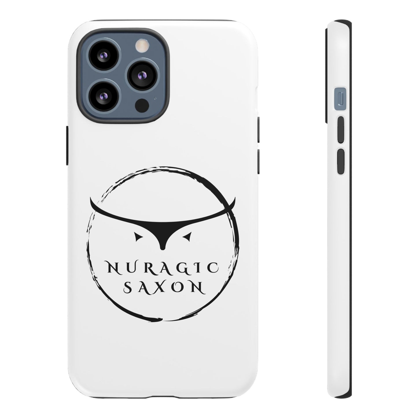 Nuragic Saxon, Tough Phone Cases (White)