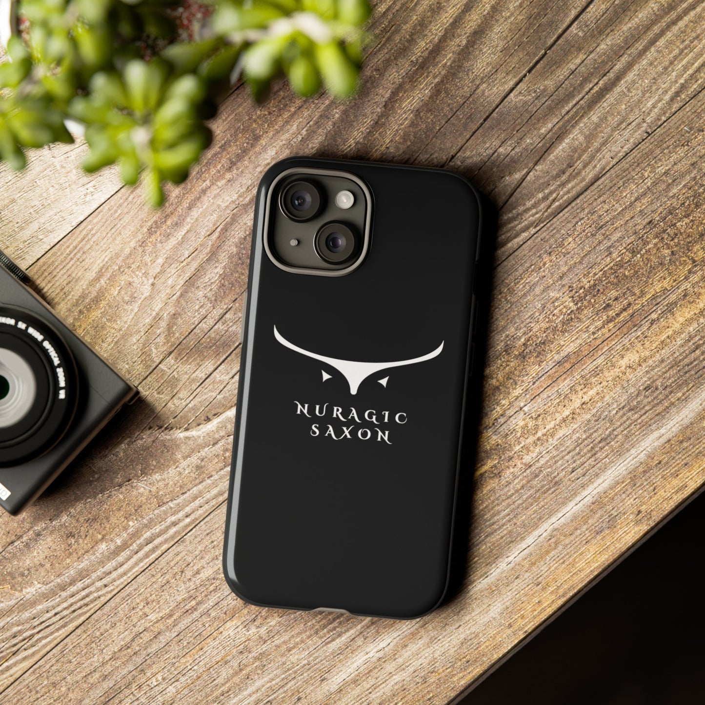 Nuragic Saxon, Tough Phone Cases (Black)
