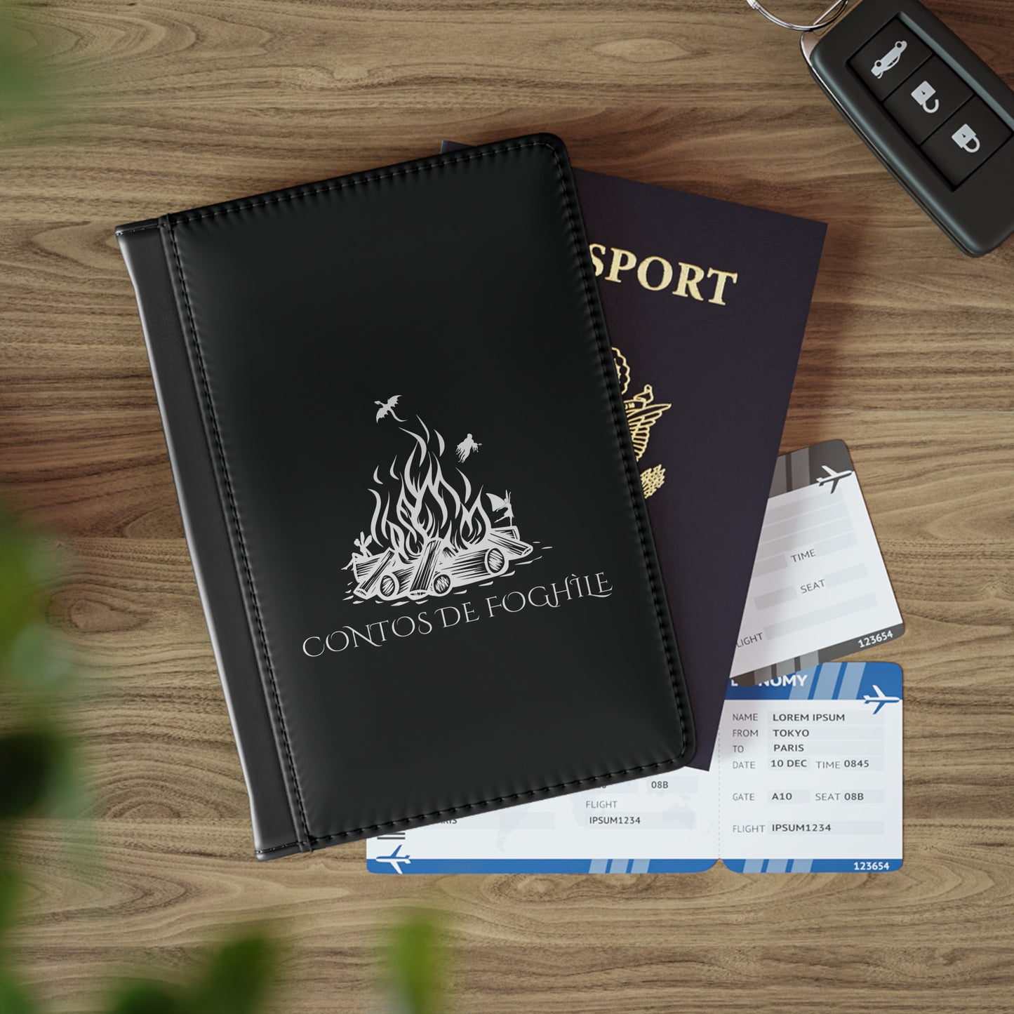 Contos de Foghìle, Passport Cover