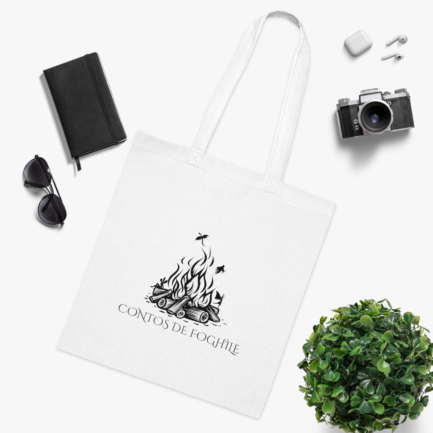 Contos de Foghìle, Cotton Tote Bag