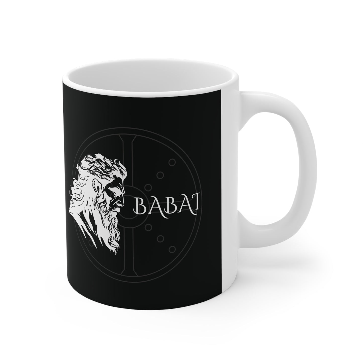 Babai, Ceramic Coffee Cup (black)
