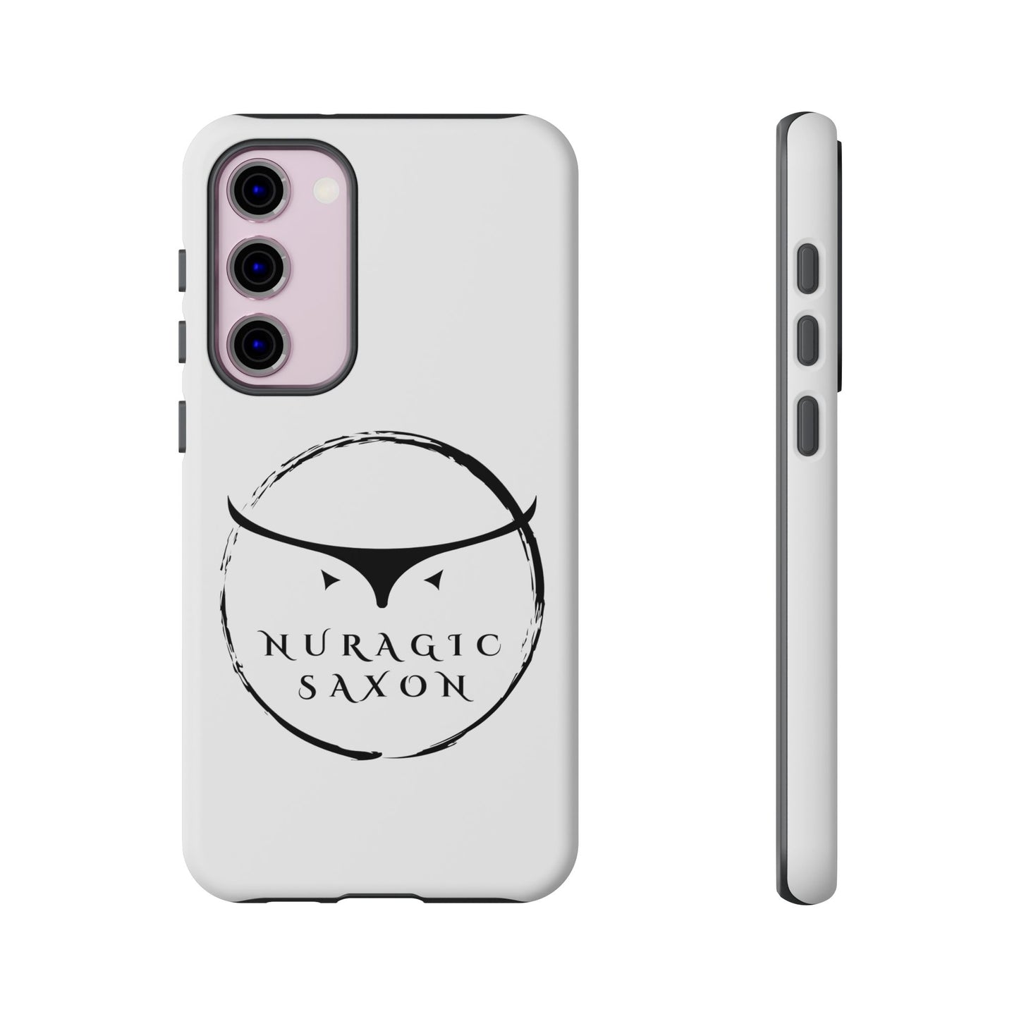 Nuragic Saxon, Tough Phone Cases (White)