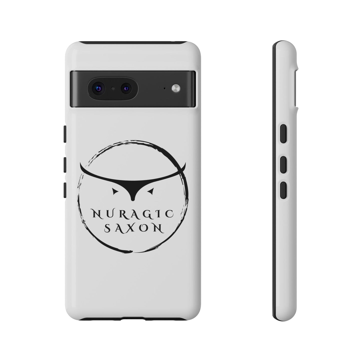 Nuragic Saxon, Tough Phone Cases (White)