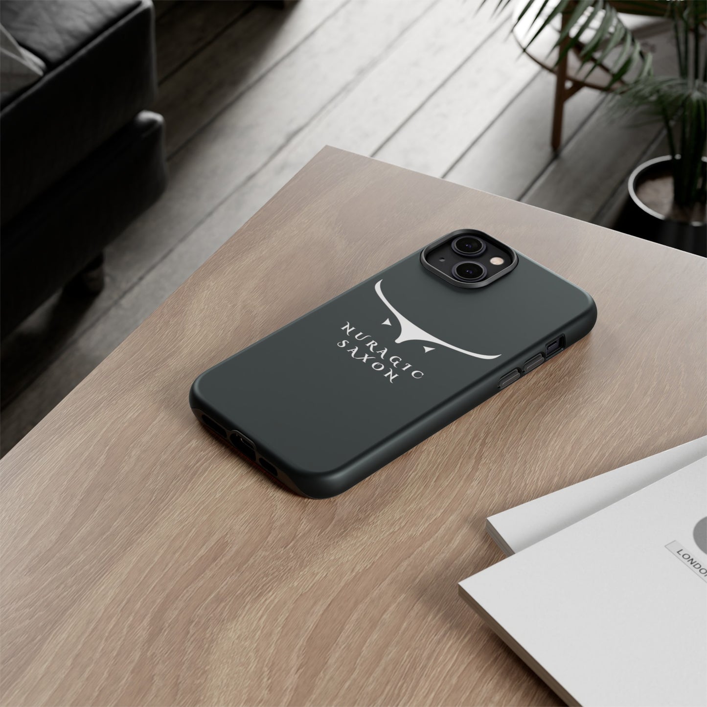 Nuragic Saxon, Tough Phone Cases (Black)