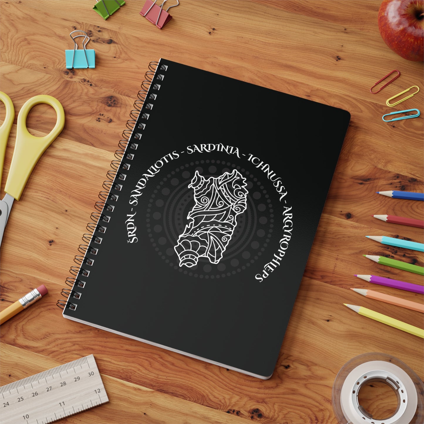 Sardinia, Softcover Notebook, A5