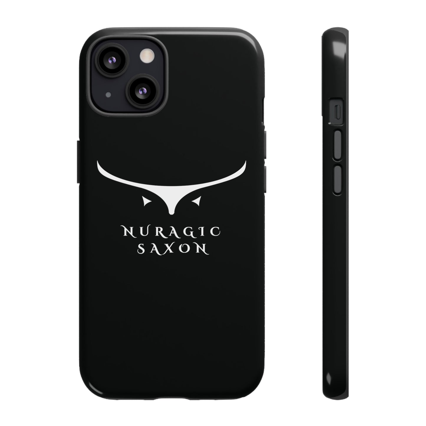 Nuragic Saxon, Tough Phone Cases (Black)