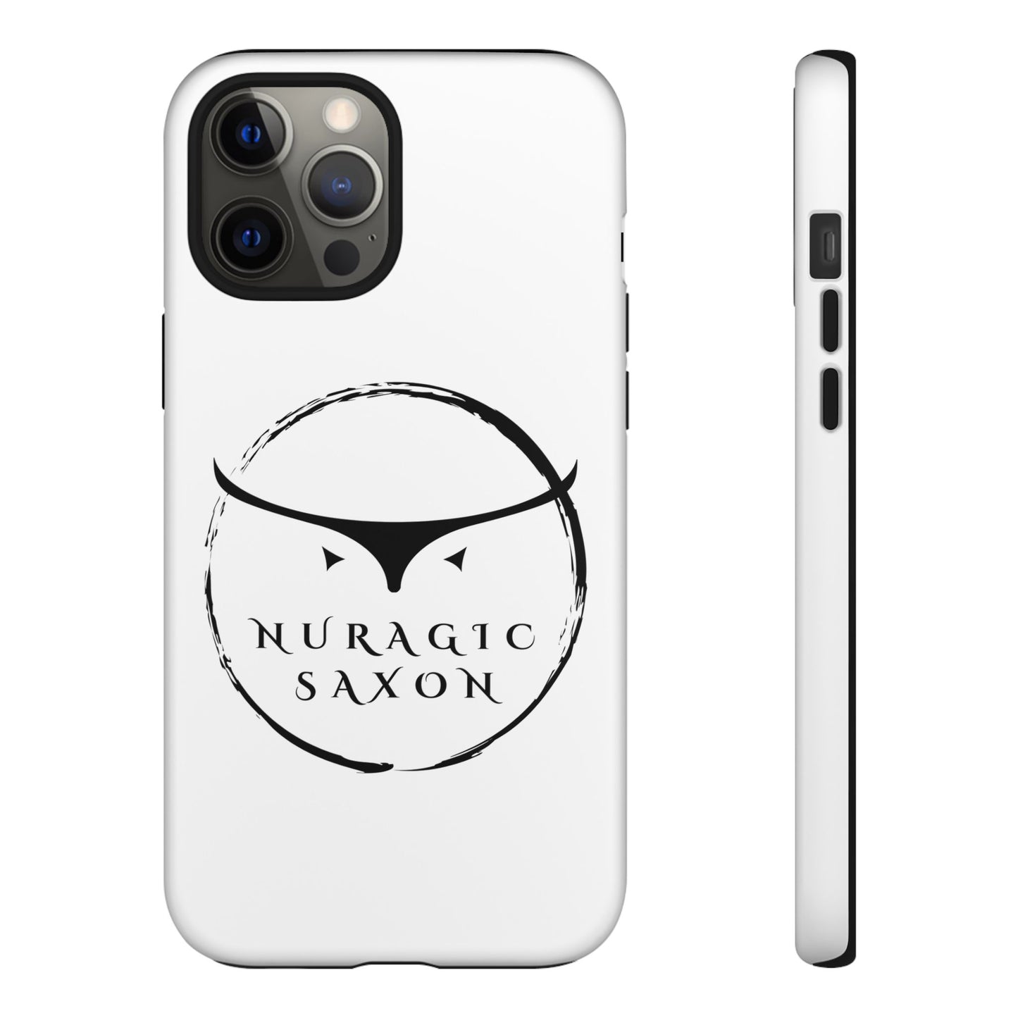 Nuragic Saxon, Tough Phone Cases (White)