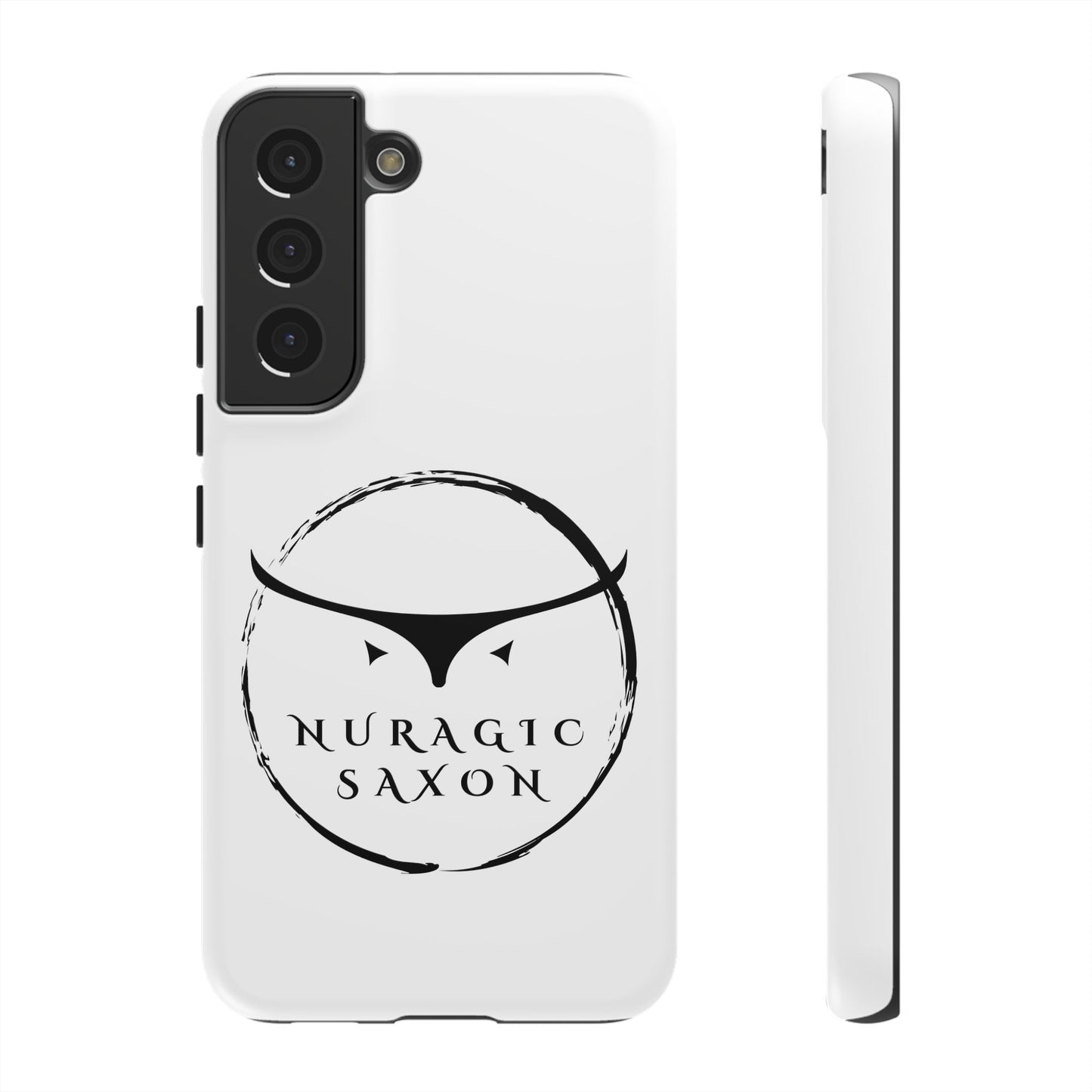 Nuragic Saxon, Tough Phone Cases (White)