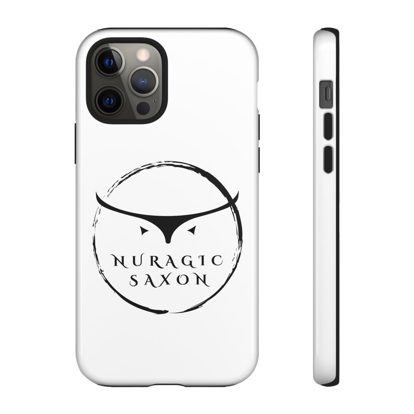Nuragic Saxon, Tough Phone Cases (White)