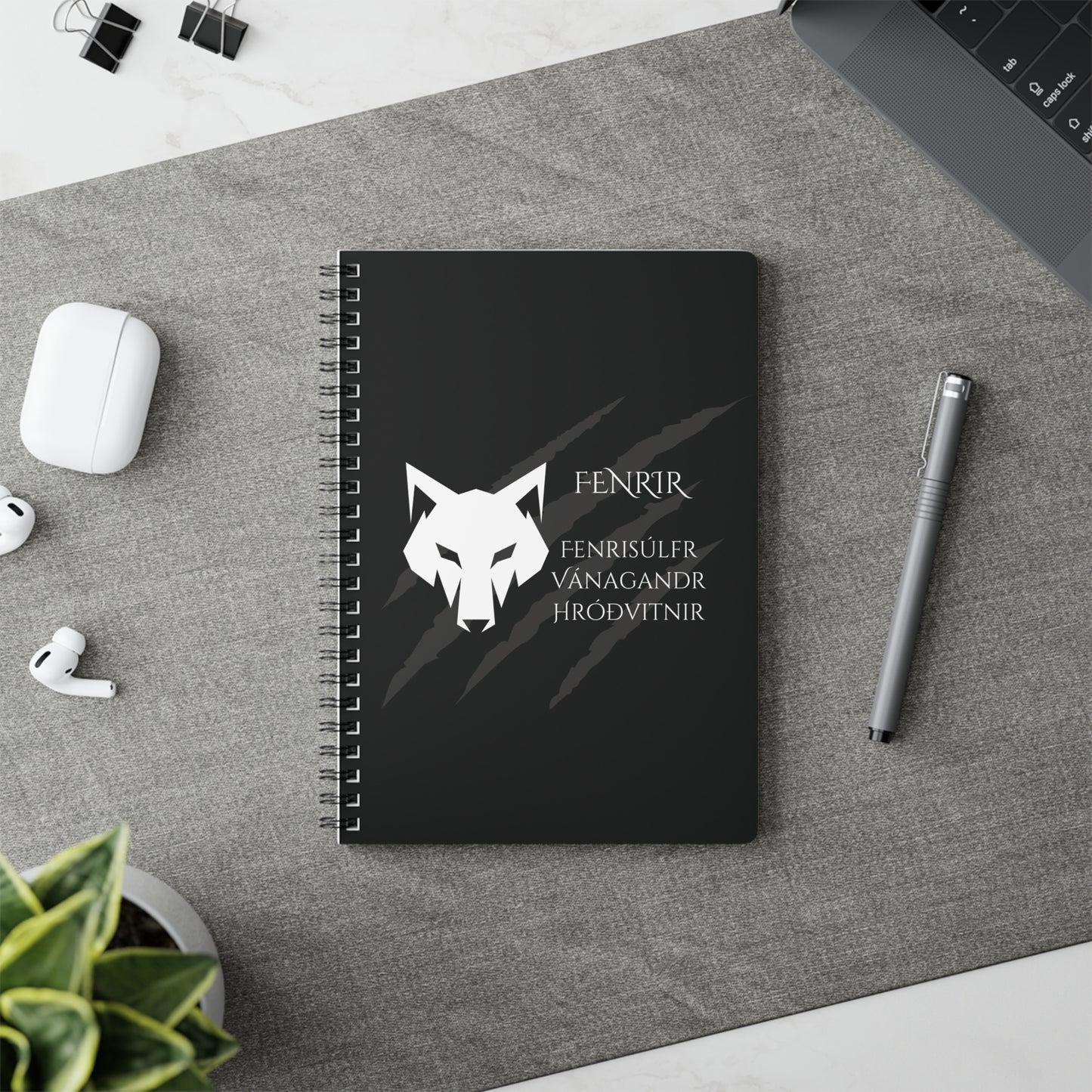 Fenrir, Softcover Notebook, A5