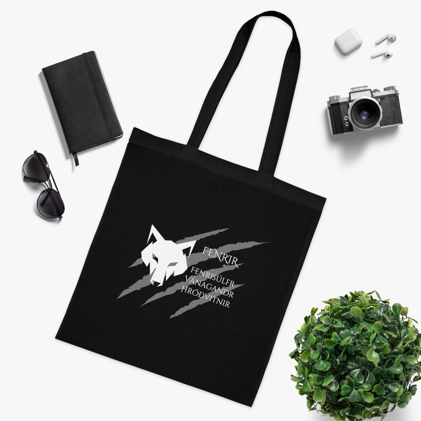 Fenrir, Cotton Tote Bag