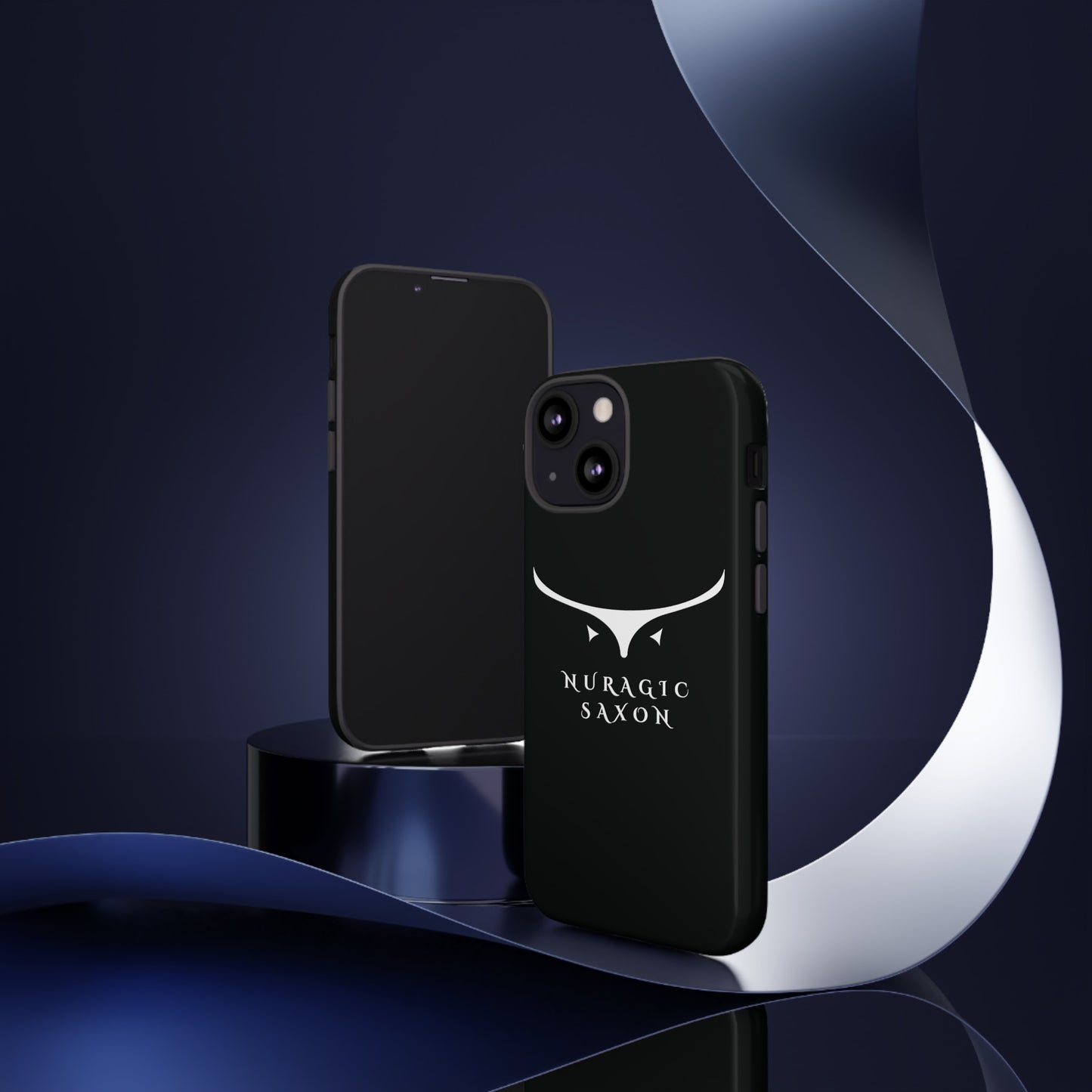 Nuragic Saxon, Tough Phone Cases (Black)