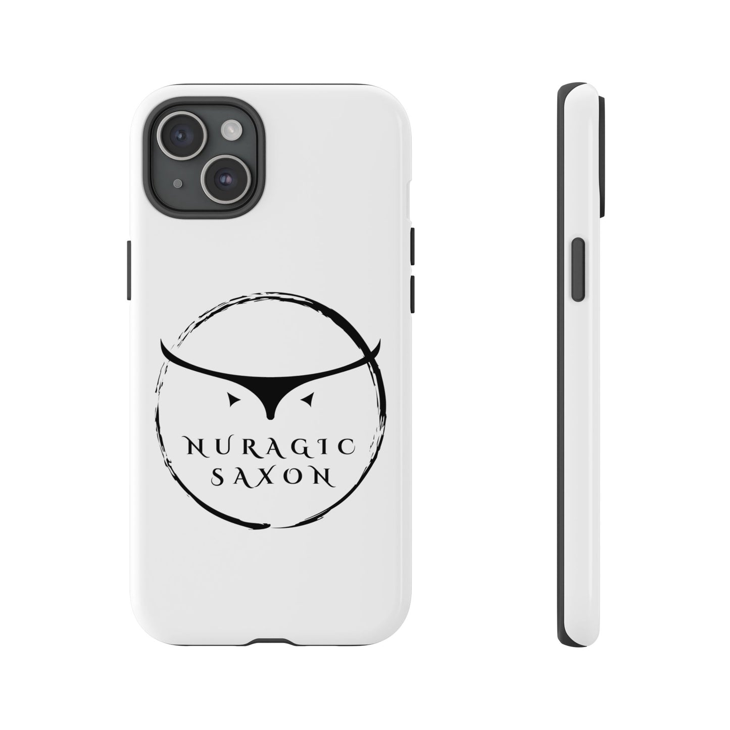 Nuragic Saxon, Tough Phone Cases (White)