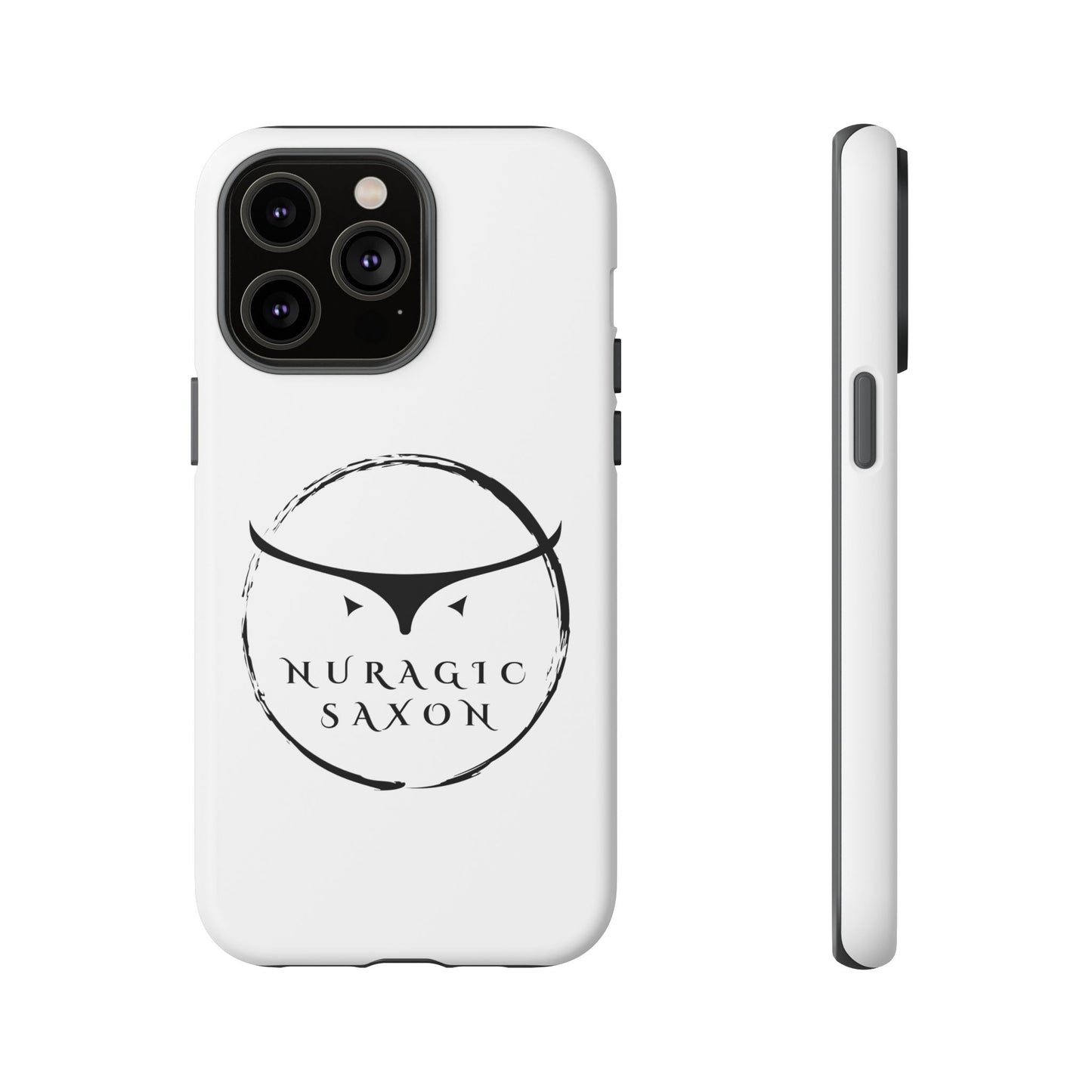 Nuragic Saxon, Tough Phone Cases (White)