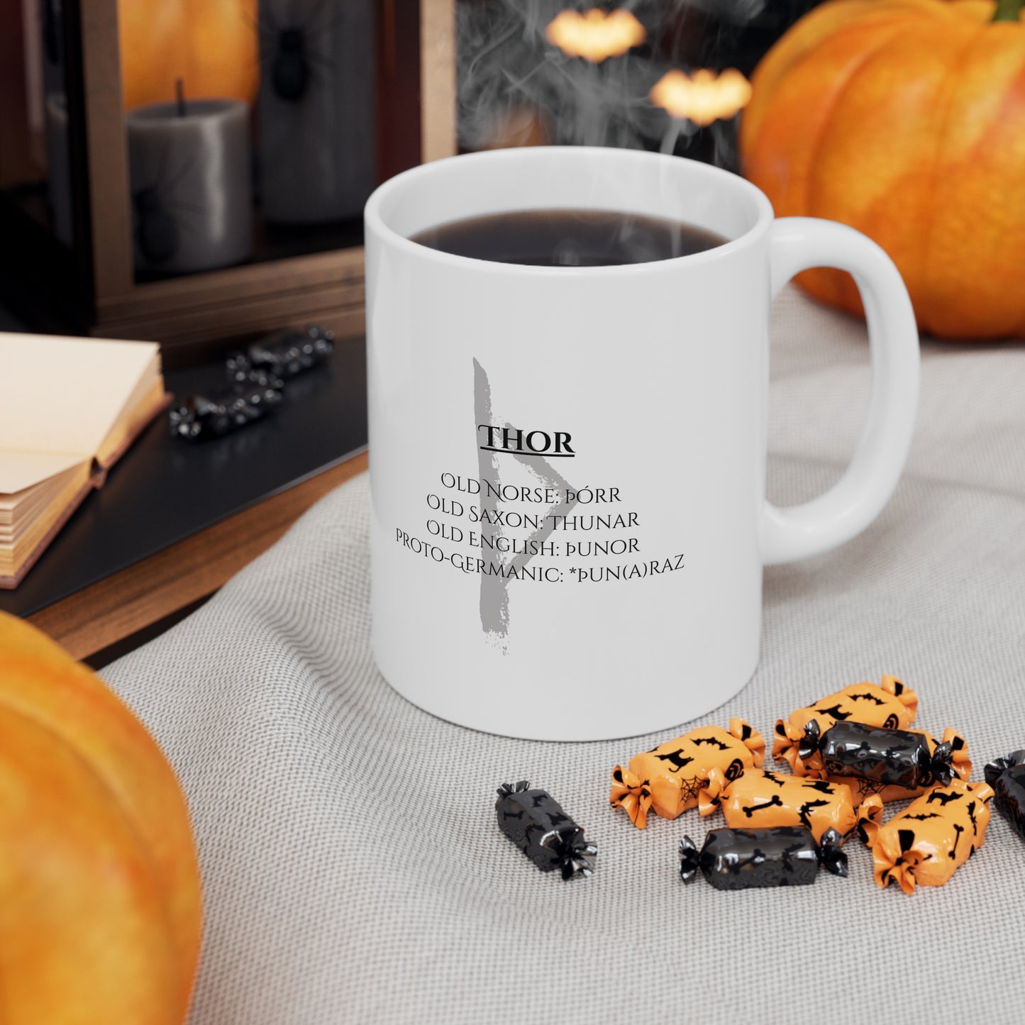 Thor, Ceramic Coffee Cup (white)