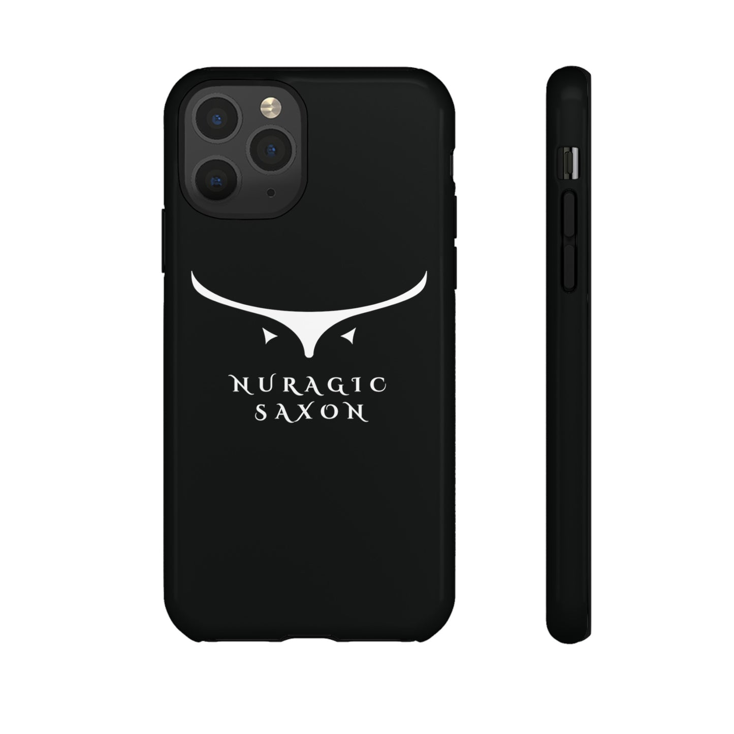 Nuragic Saxon, Tough Phone Cases (Black)