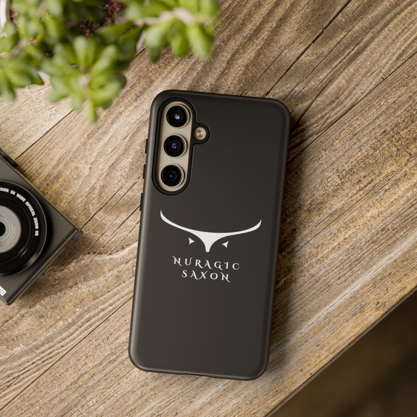Nuragic Saxon, Tough Phone Cases (Black)