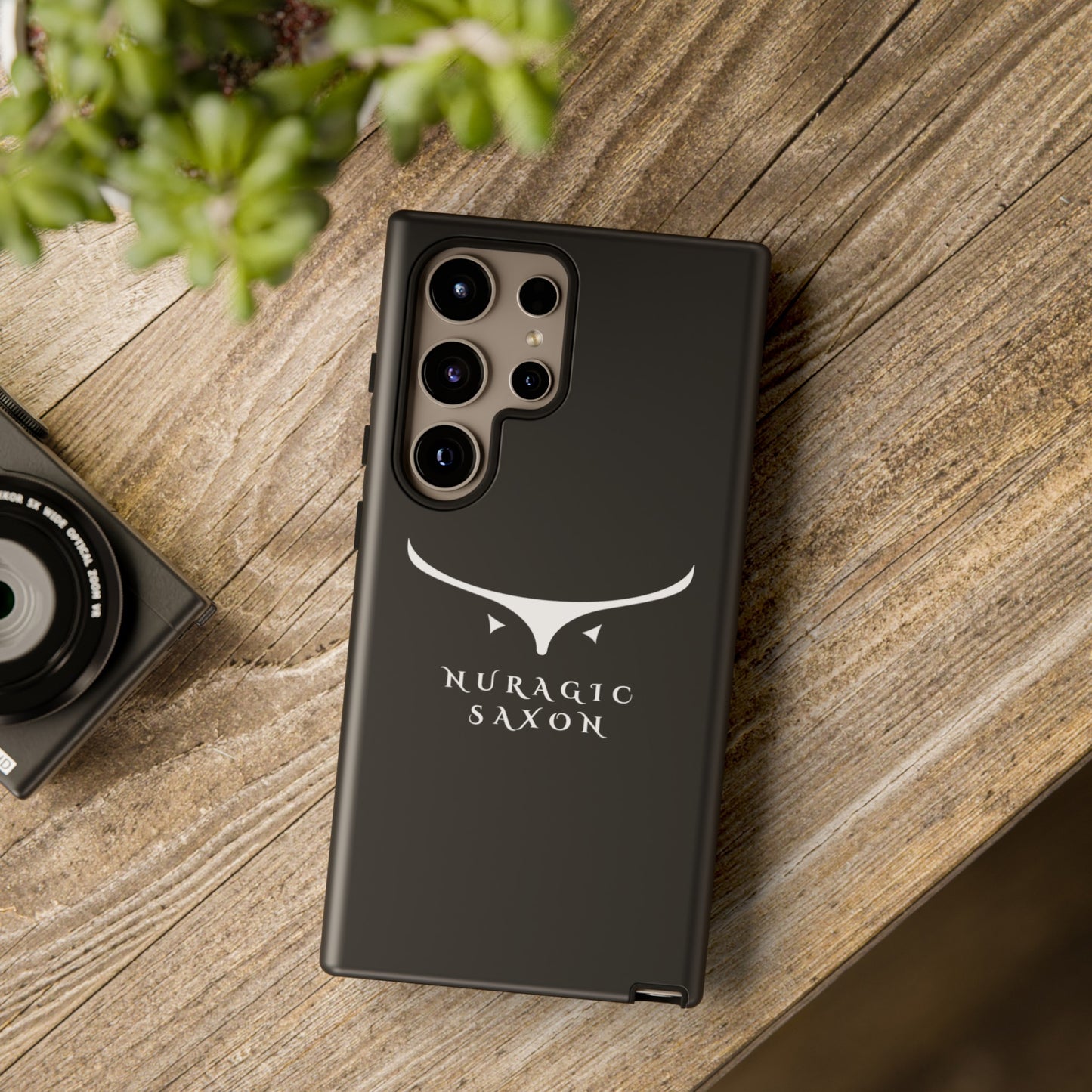 Nuragic Saxon, Tough Phone Cases (Black)