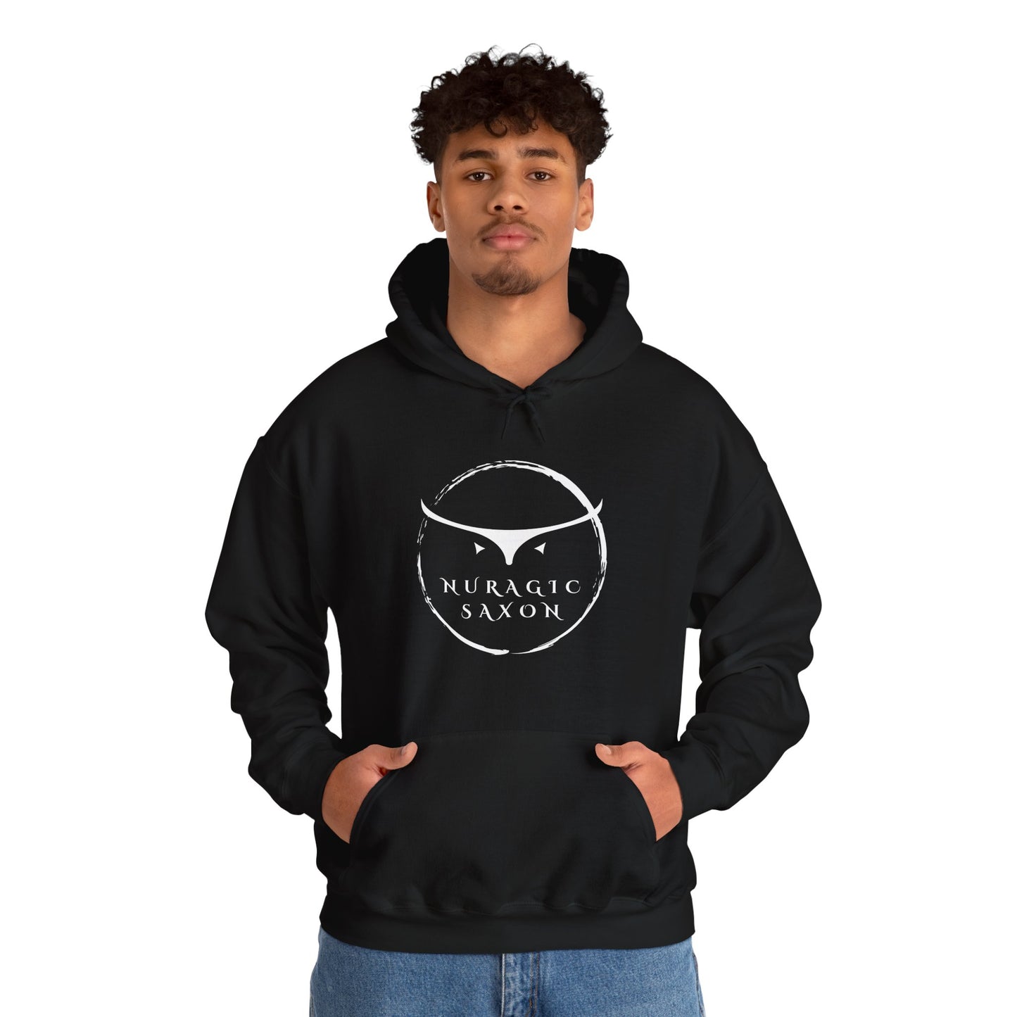 Nuragic Saxon, Unisex Heavy Blend Hooded Sweatshirt