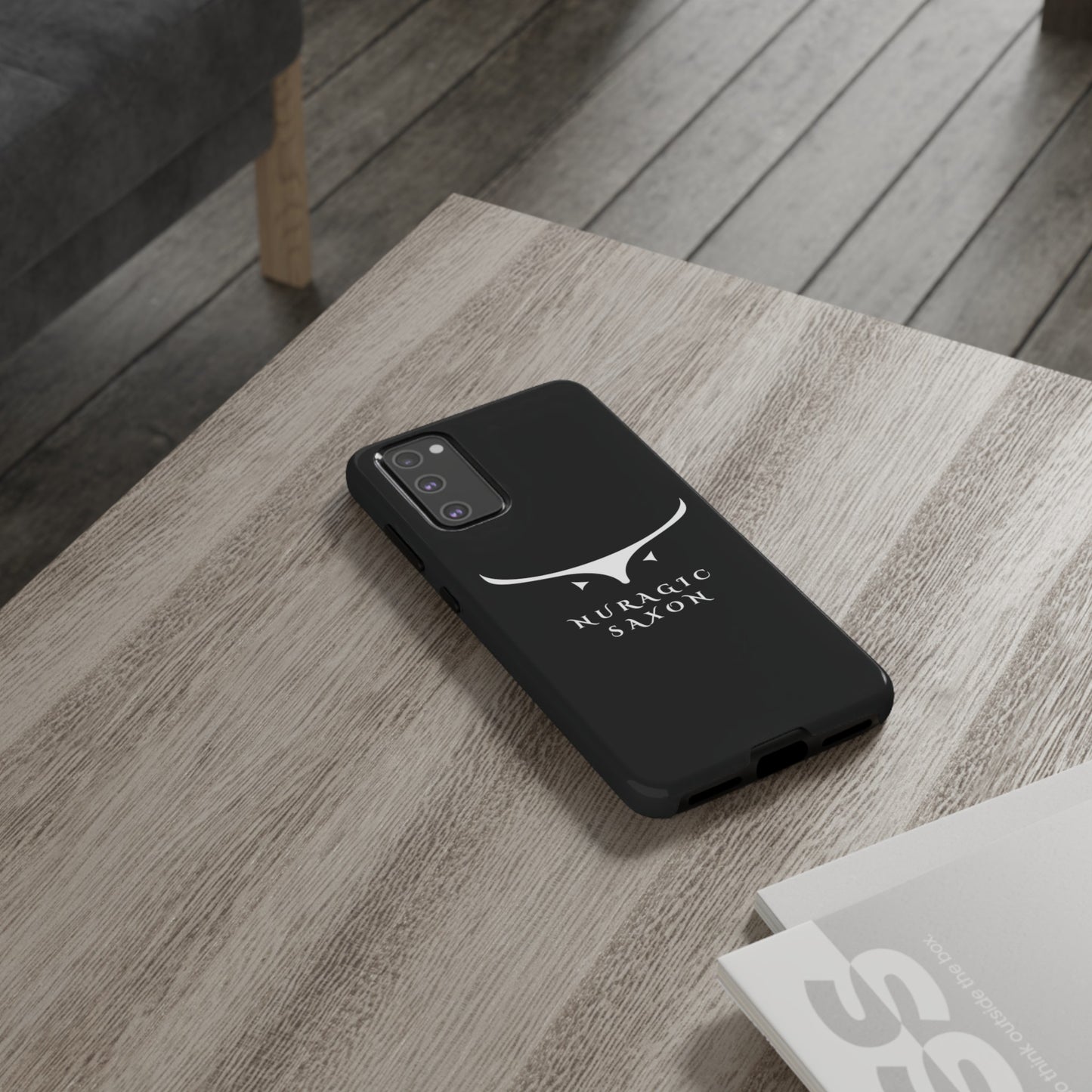 Nuragic Saxon, Tough Phone Cases (Black)