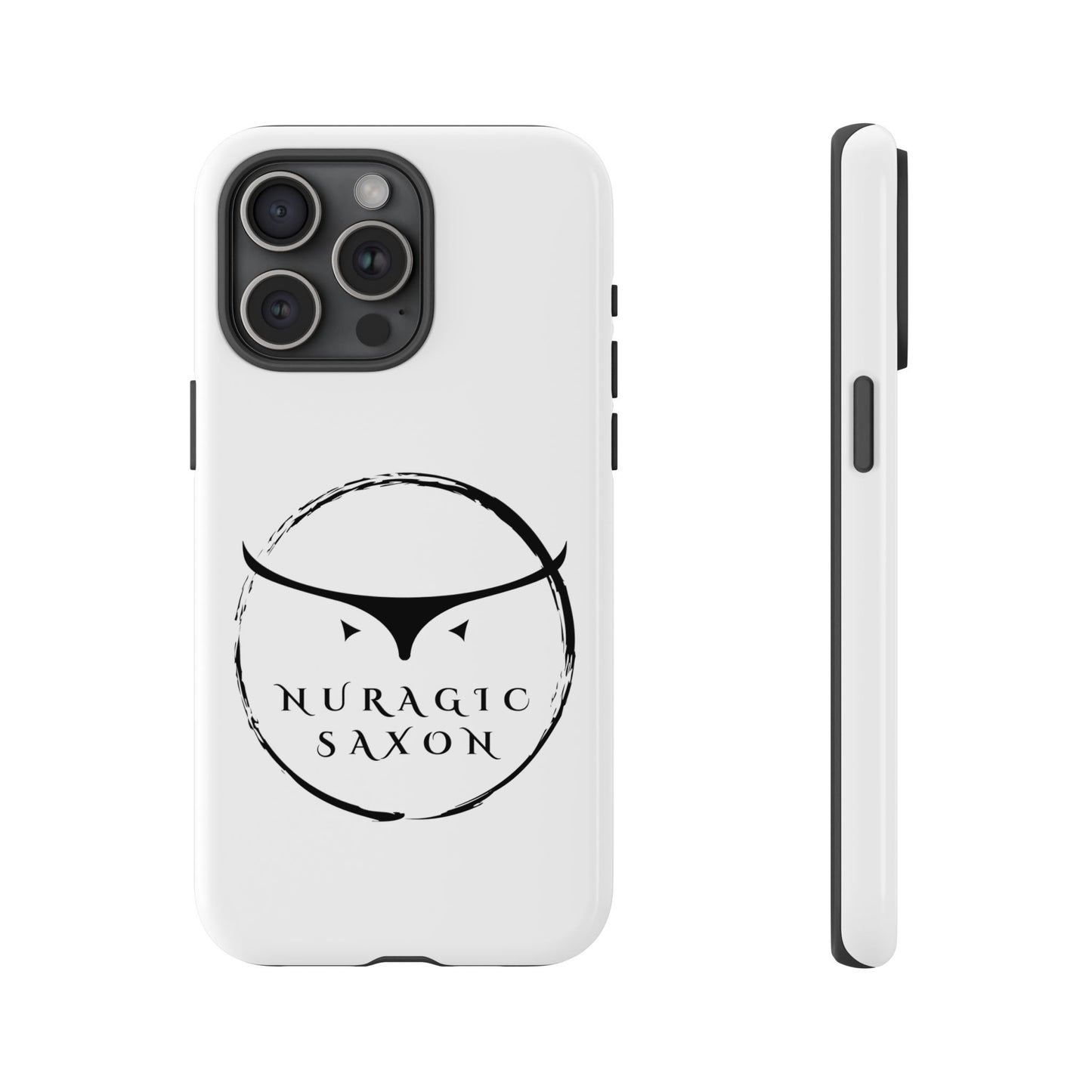 Nuragic Saxon, Tough Phone Cases (White)
