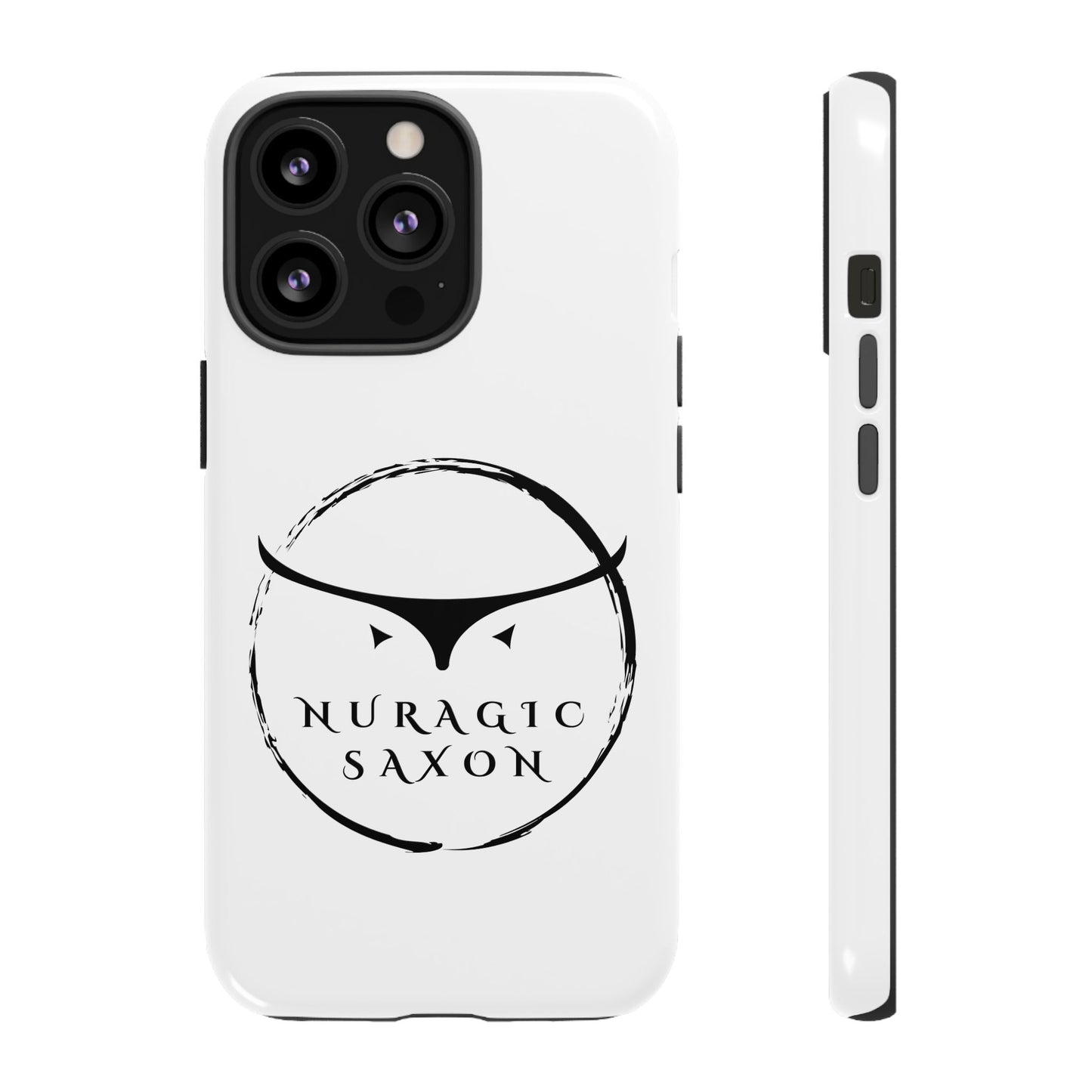 Nuragic Saxon, Tough Phone Cases (White)