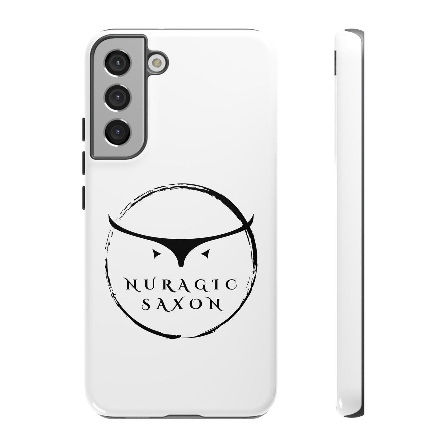Nuragic Saxon, Tough Phone Cases (White)