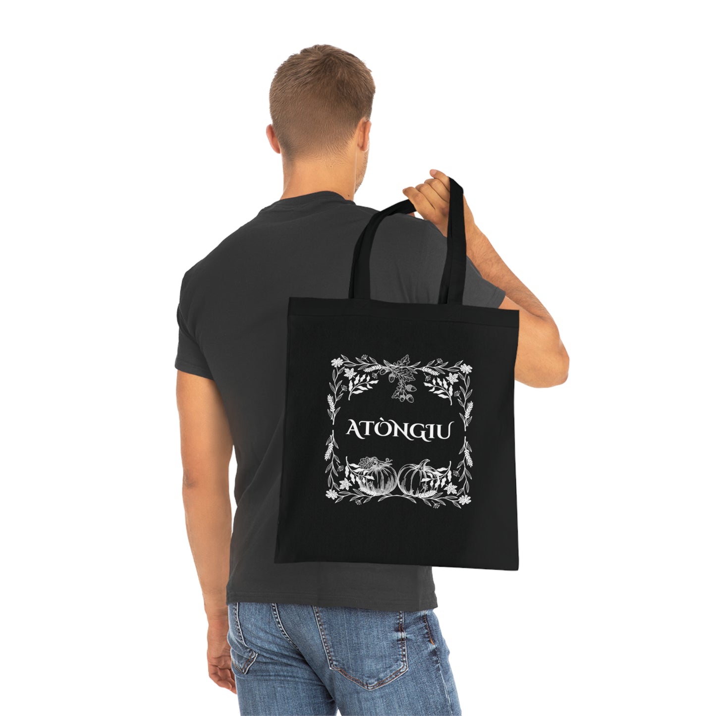 Atòngiu, Cotton Tote Bag