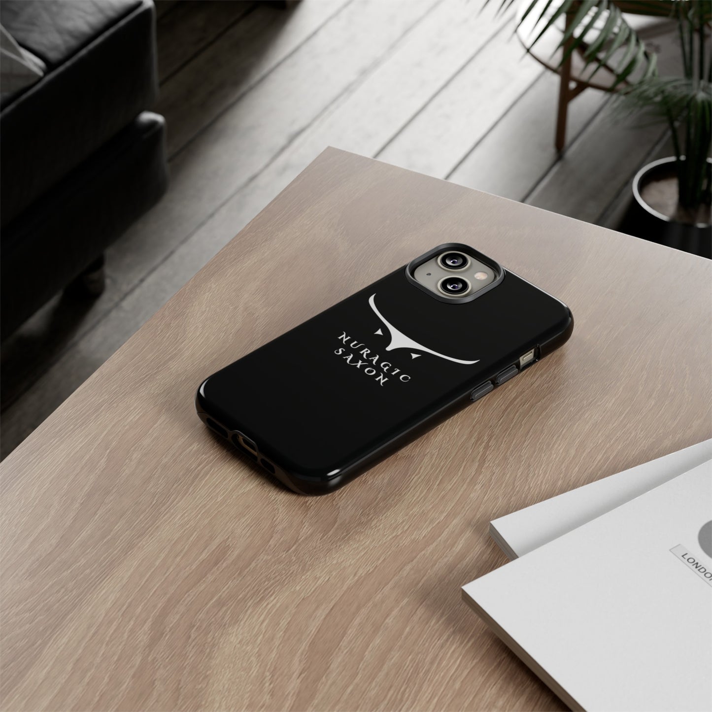 Nuragic Saxon, Tough Phone Cases (Black)