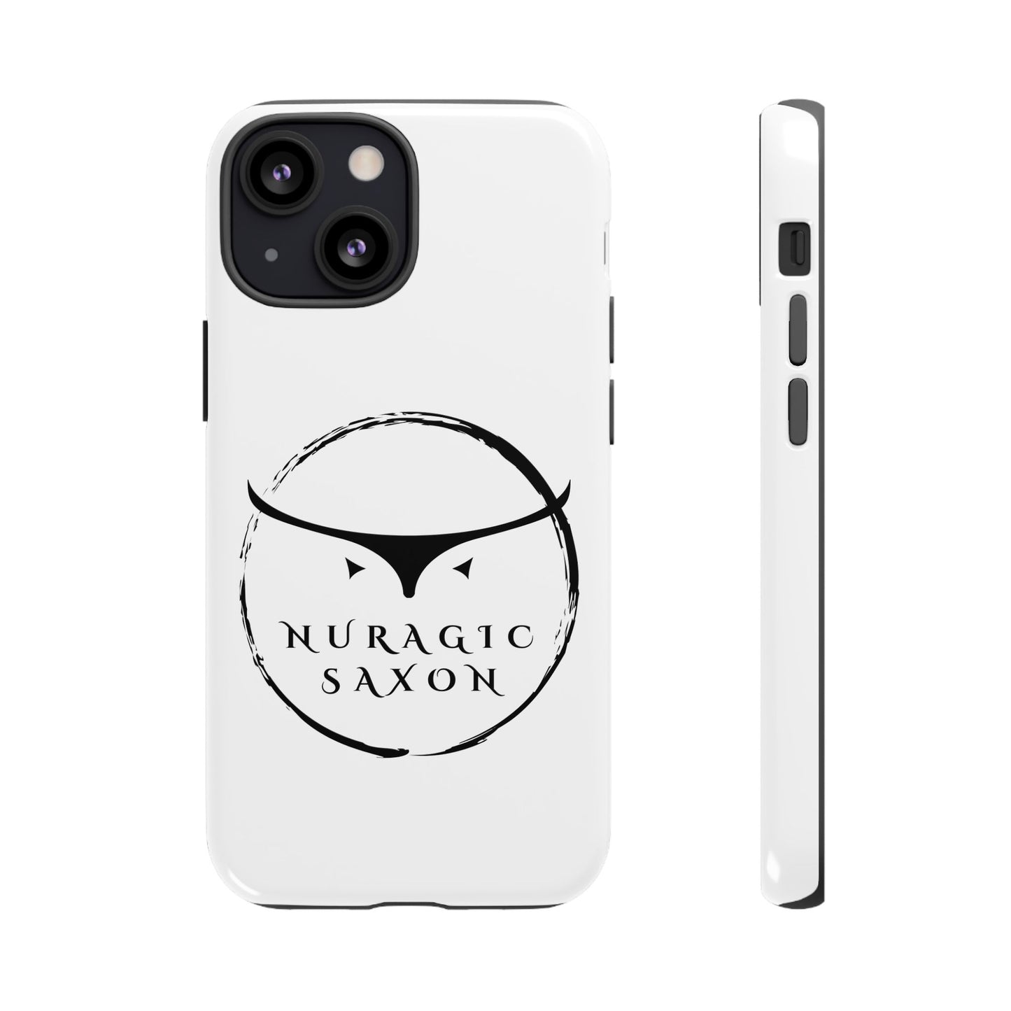 Nuragic Saxon, Tough Phone Cases (White)