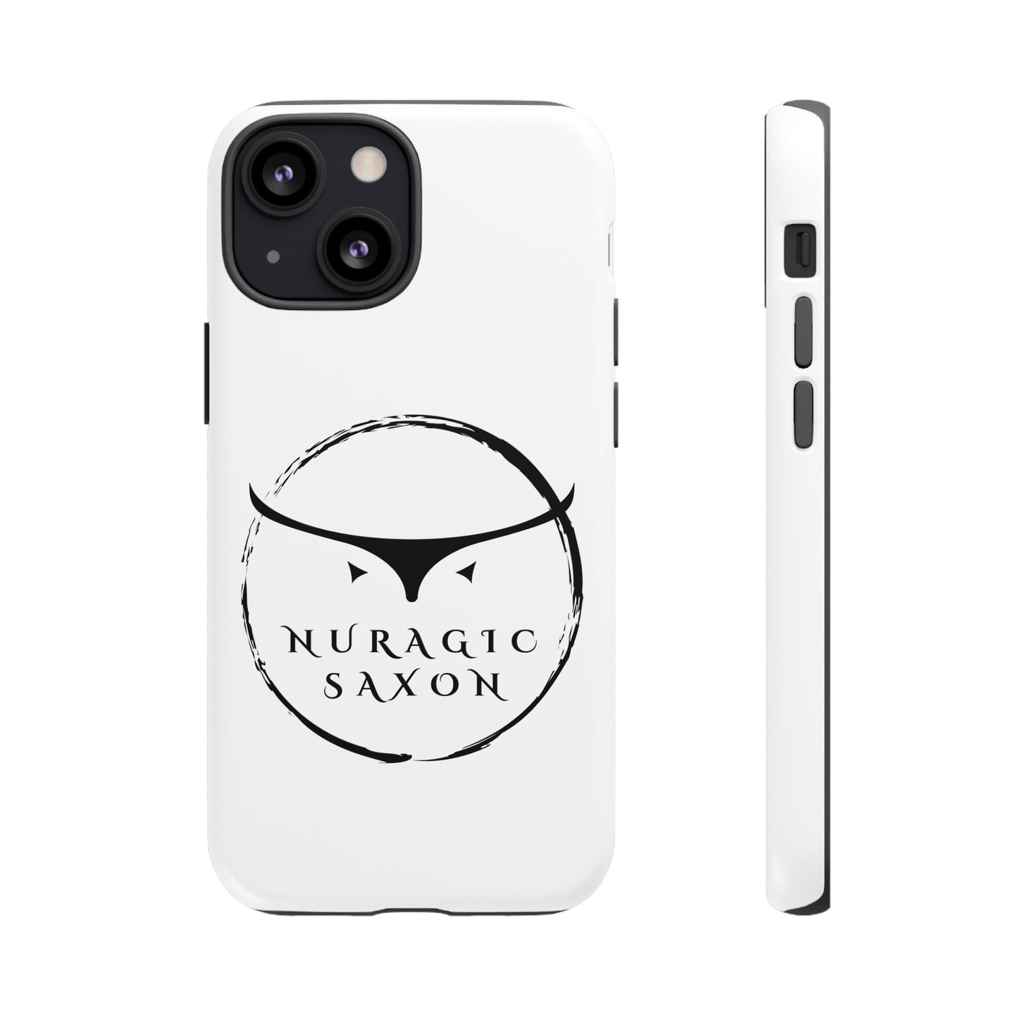 Nuragic Saxon, Tough Phone Cases (White)