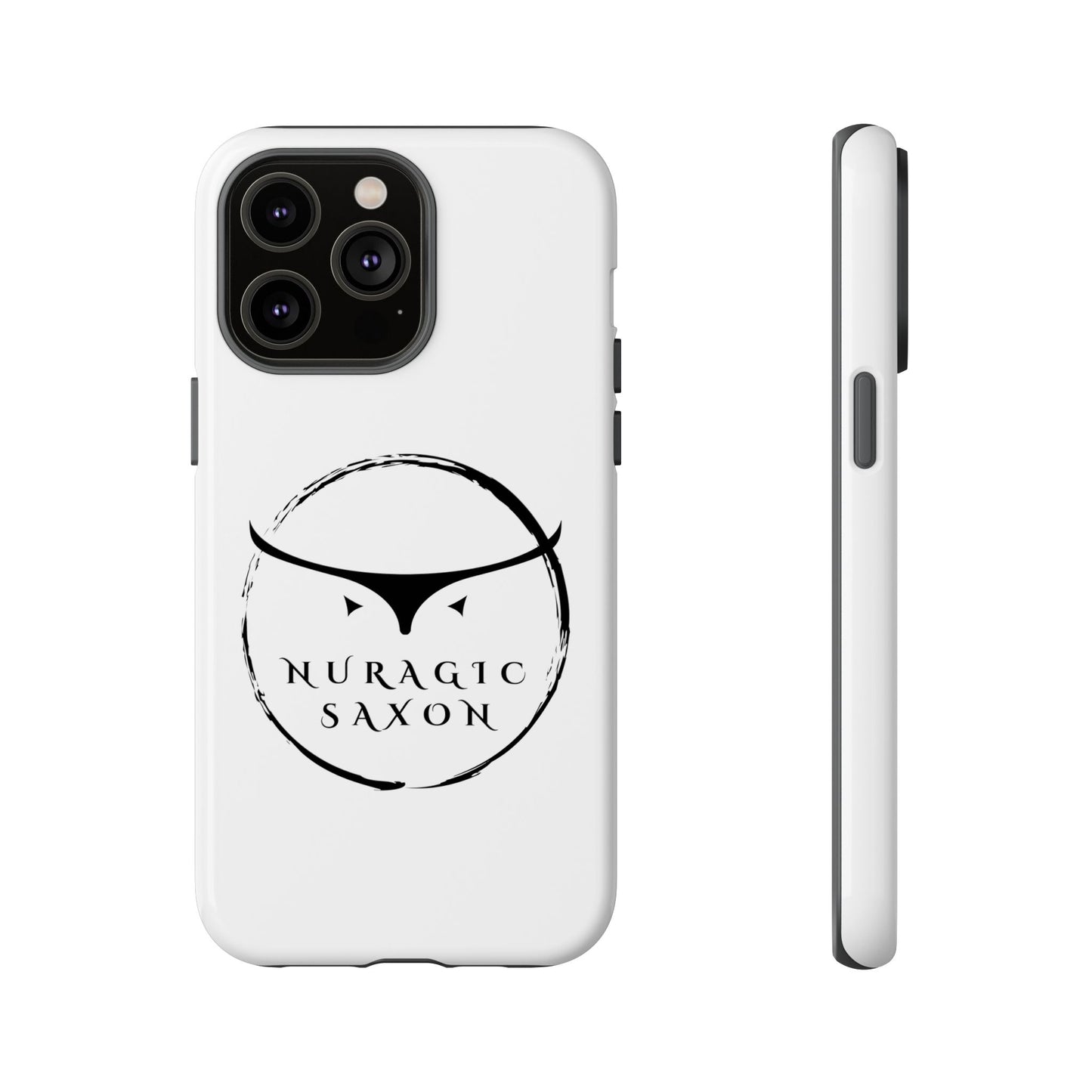Nuragic Saxon, Tough Phone Cases (White)