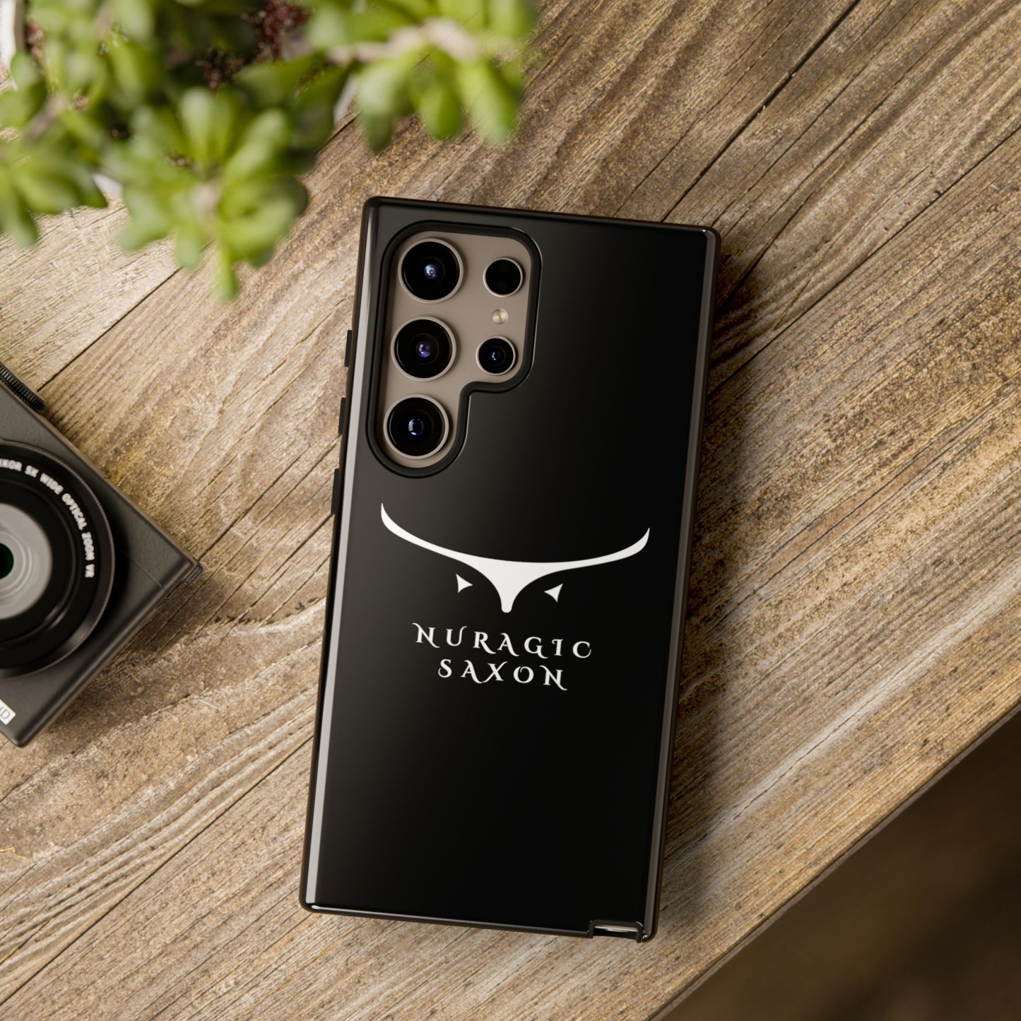 Nuragic Saxon, Tough Phone Cases (Black)