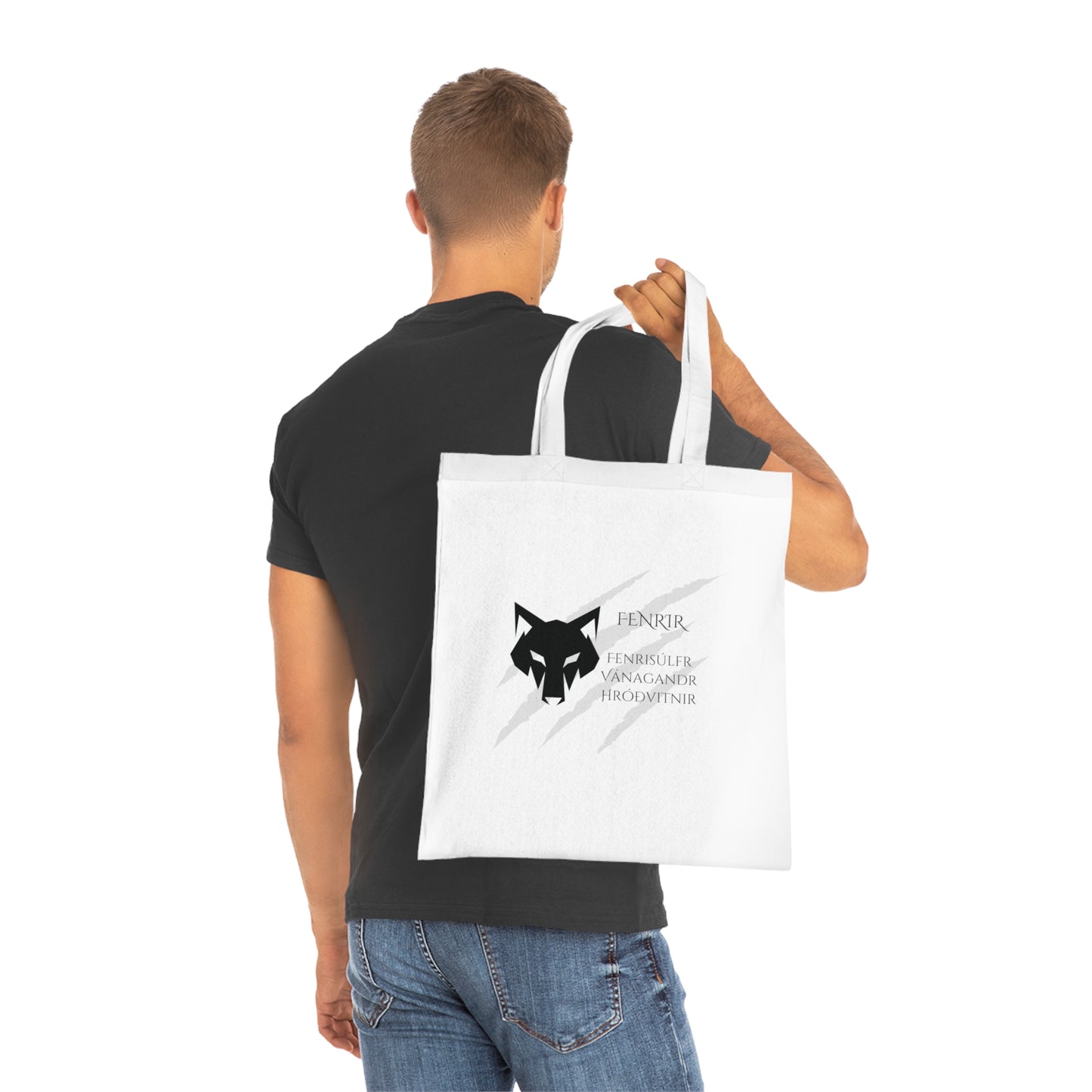 Fenrir, Cotton Tote Bag