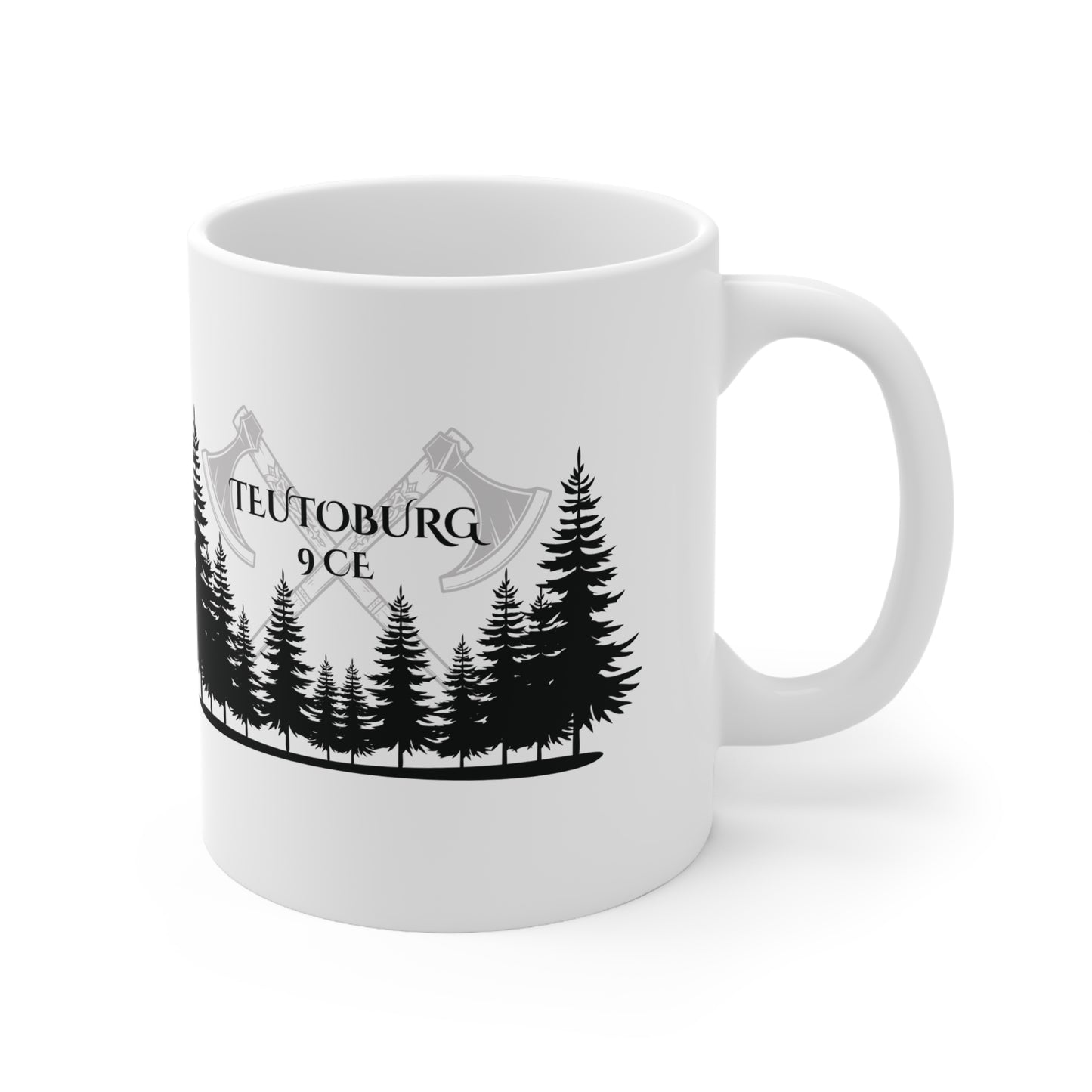 Teutoburg, Ceramic Coffee Cup (white)