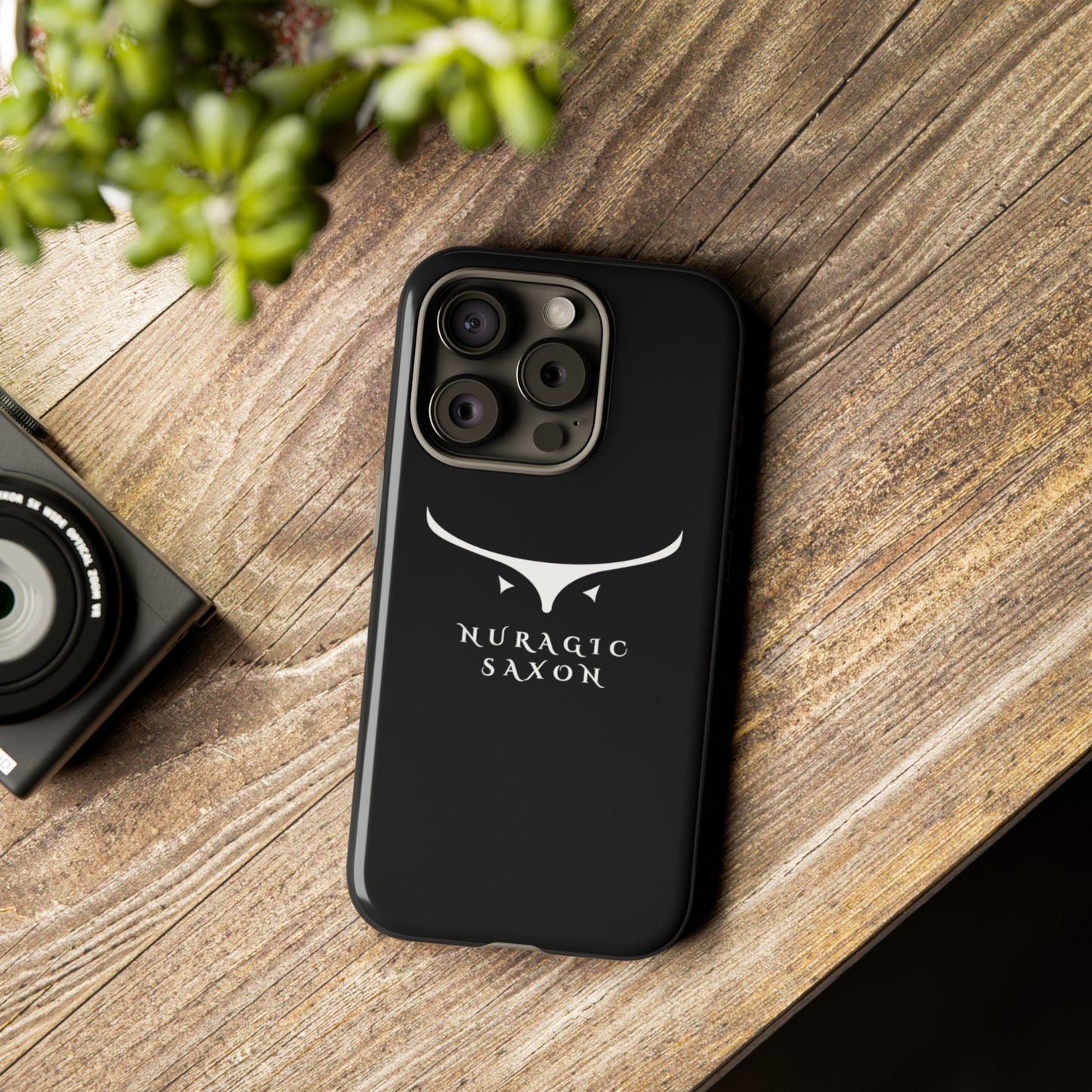 Nuragic Saxon, Tough Phone Cases (Black)