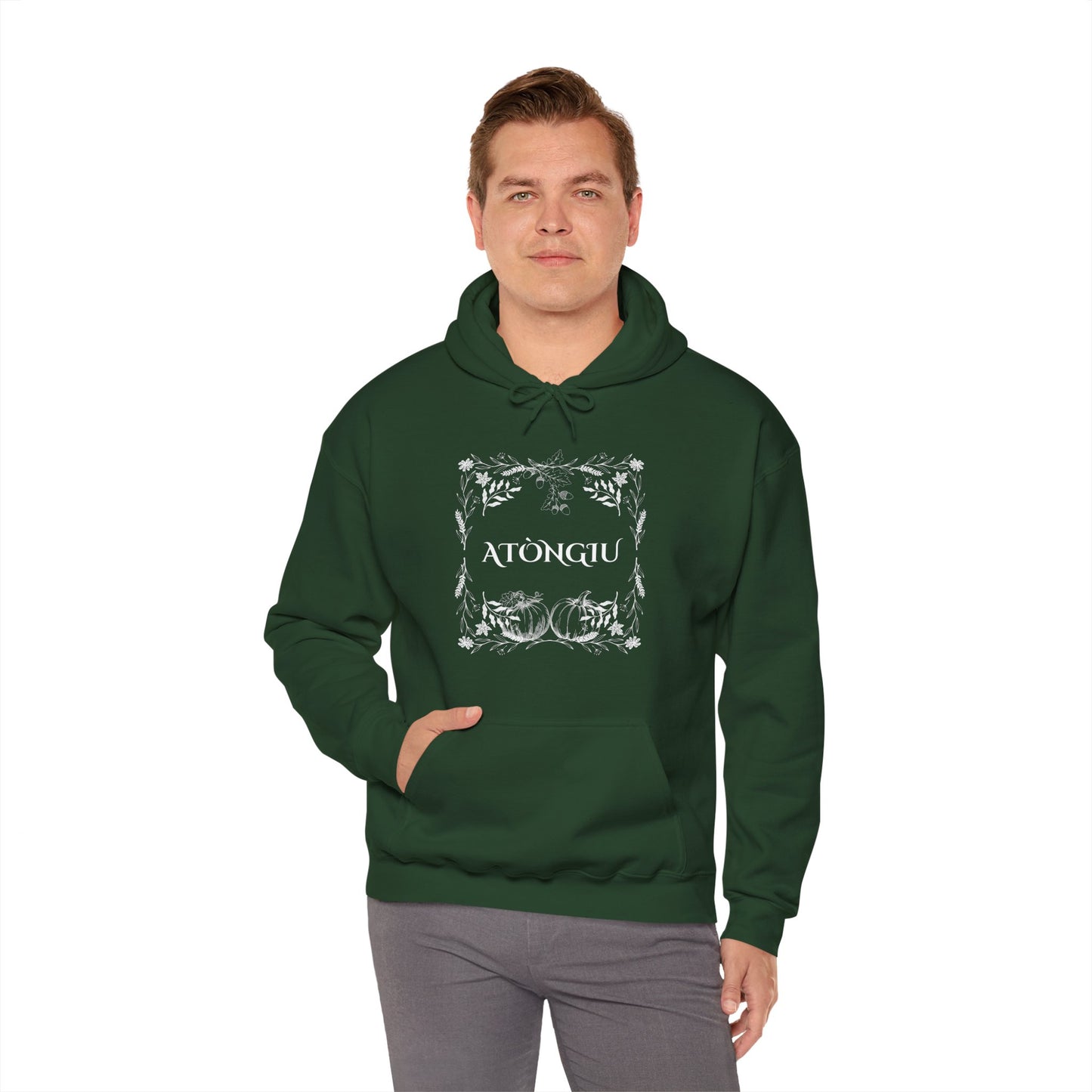 ATÒNGIU, Unisex Heavy Blend Hoodie