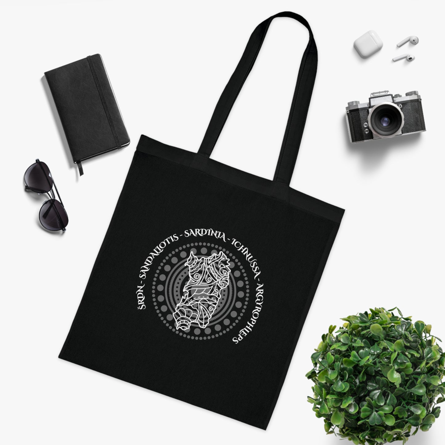 Sardinia, Cotton Tote Bag