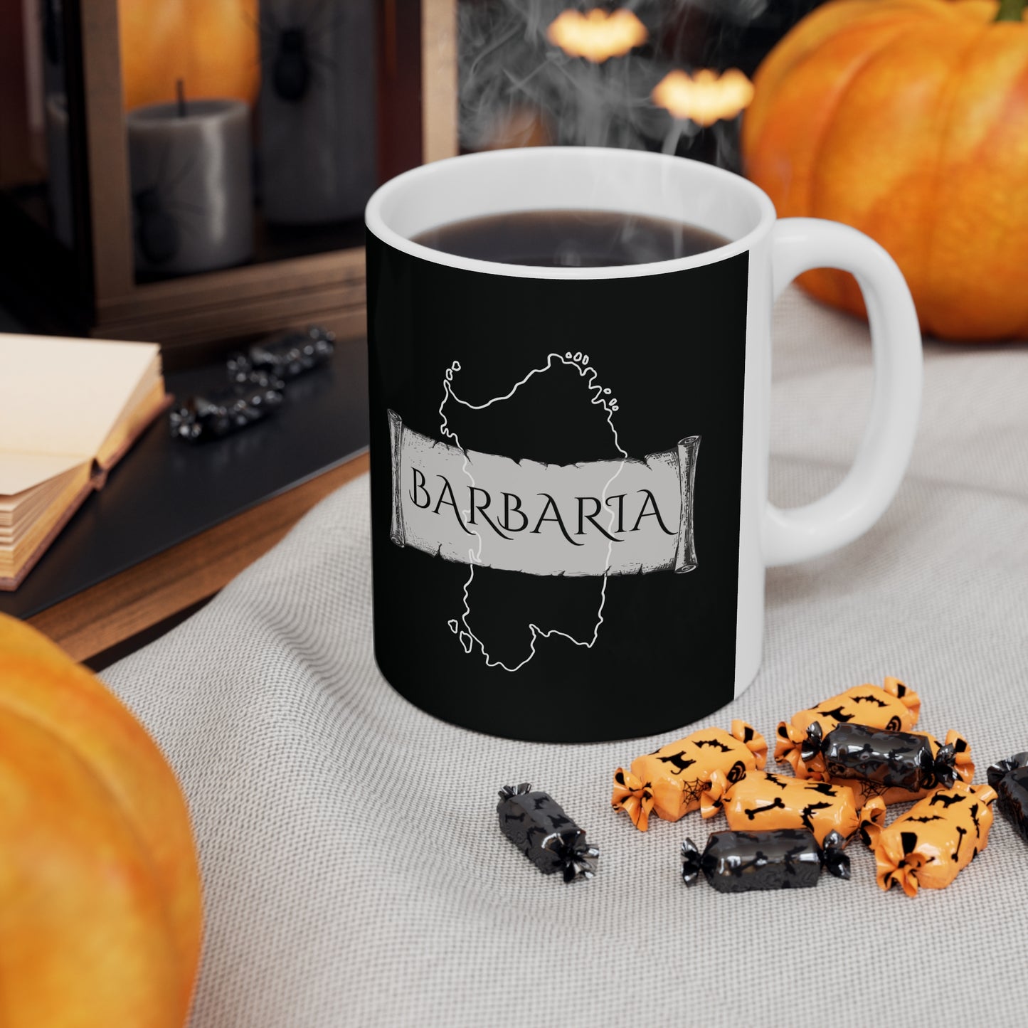 Barbaria, Ceramic Coffee Cup (black)