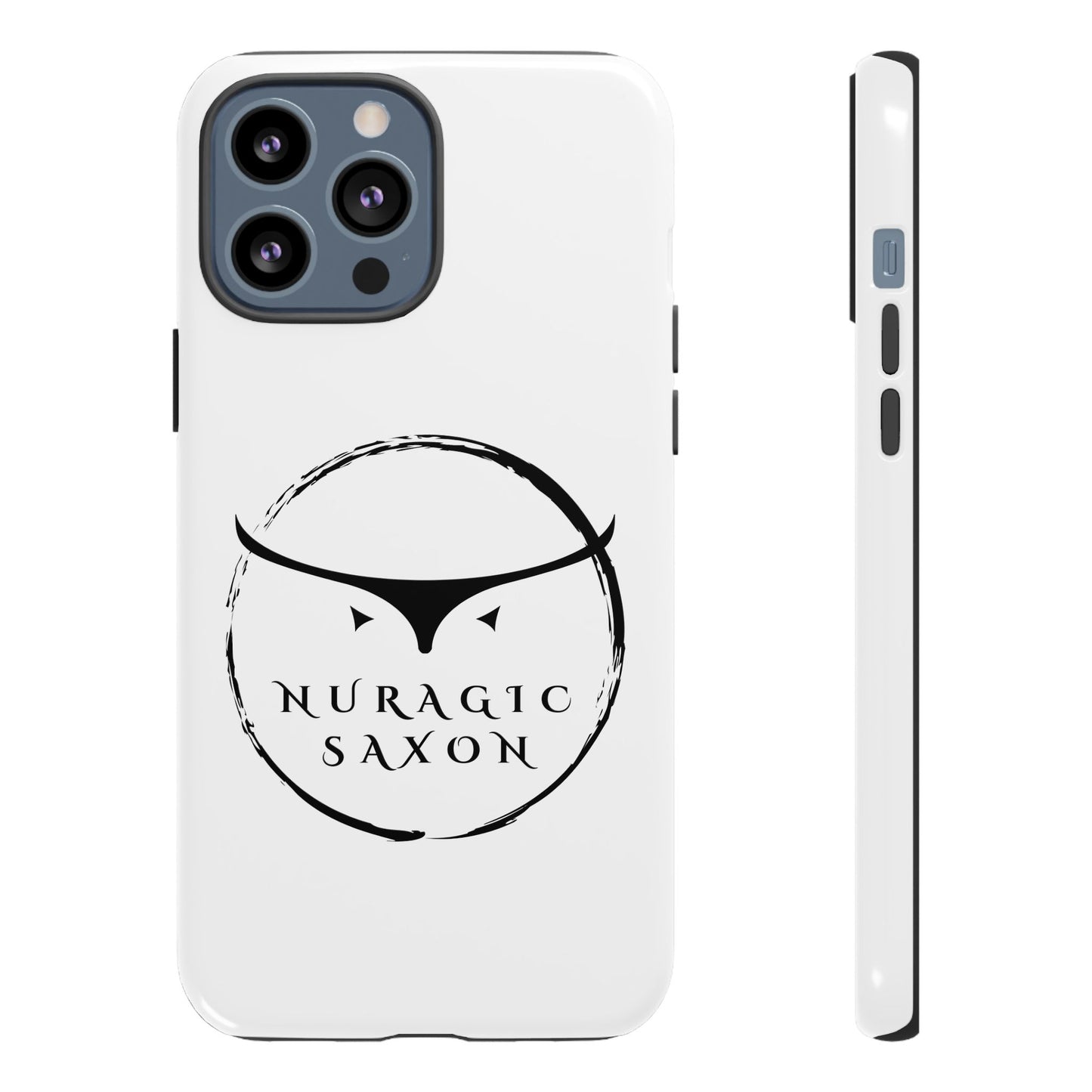 Nuragic Saxon, Tough Phone Cases (White)