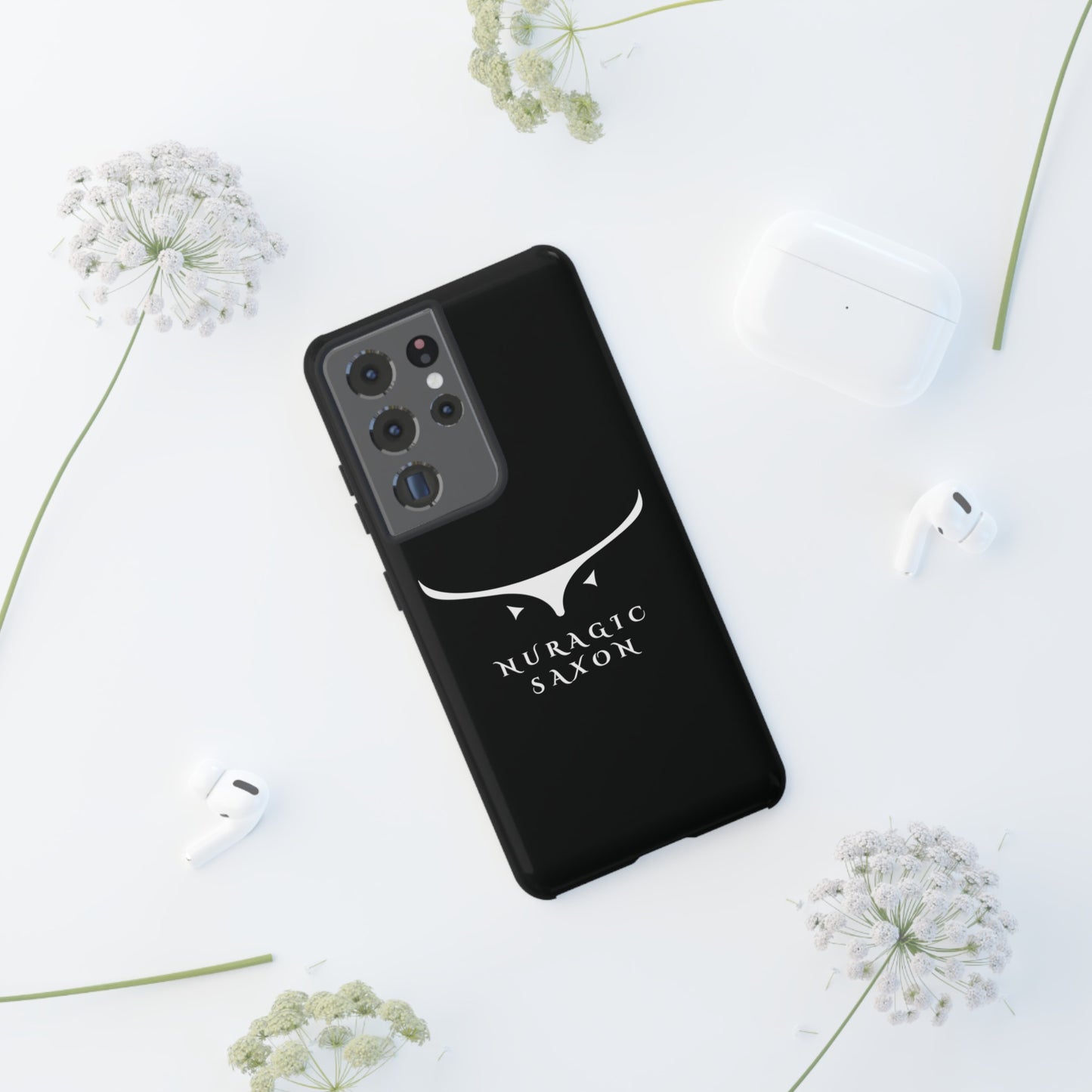 Nuragic Saxon, Tough Phone Cases (Black)